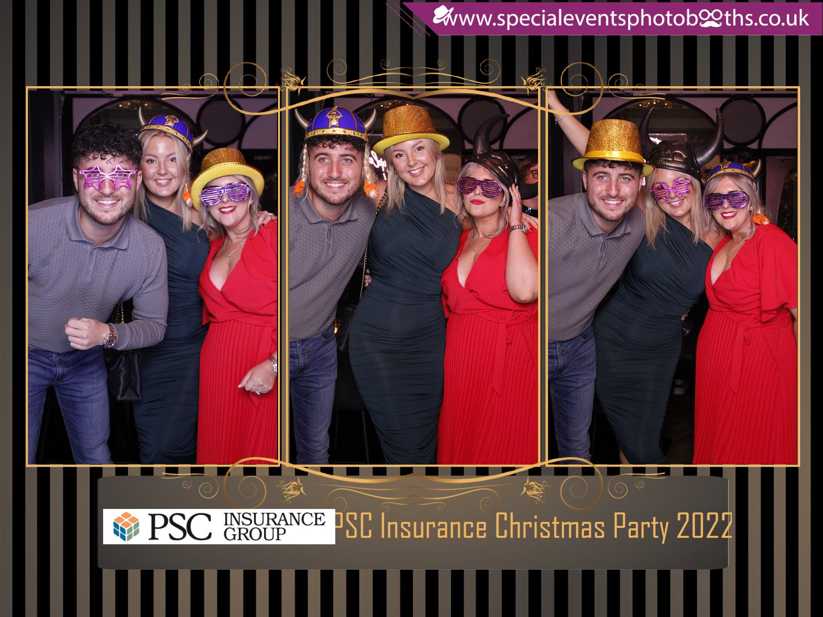 PSC Insurance Christmas Party | View more photos from the event at my.specialeventsphotobooths.co.uk/u/SpecialEventsPhotoBooths/PSC-Insurance-Christmas-Party