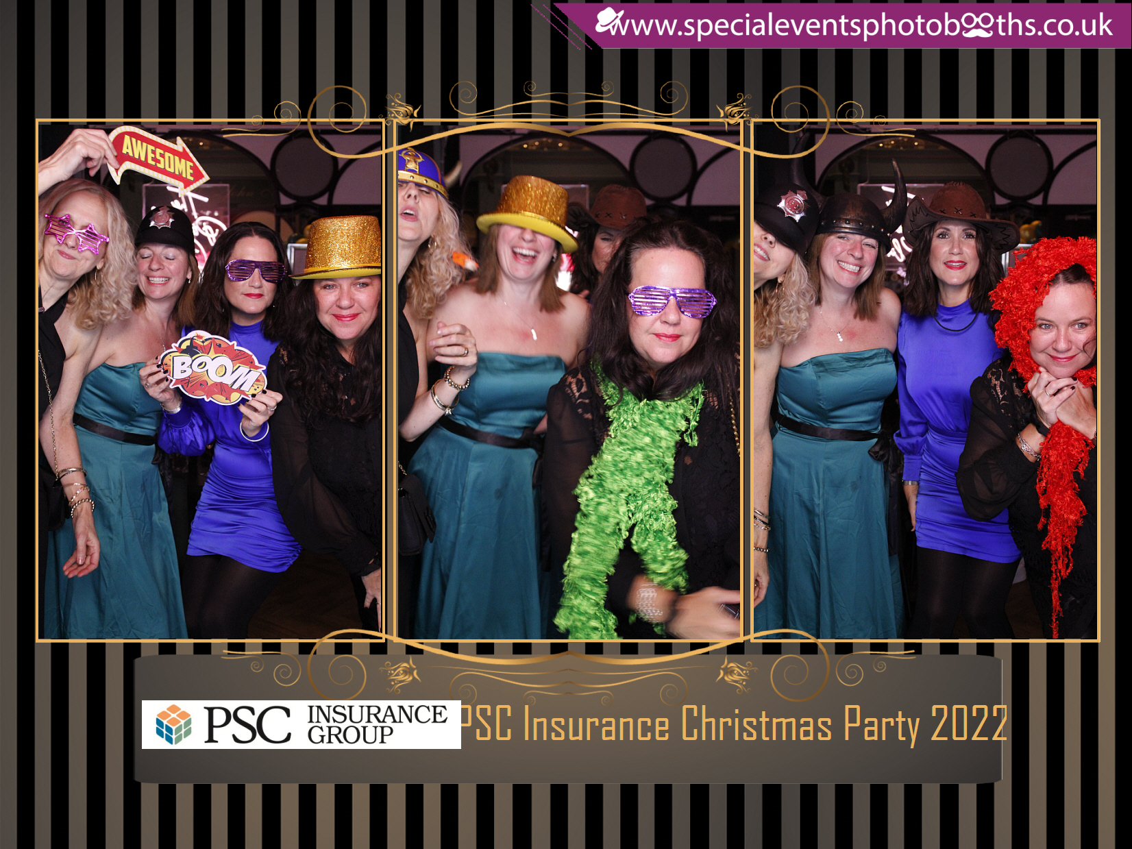 PSC Insurance Christmas Party | View more photos from the event at my.specialeventsphotobooths.co.uk/u/SpecialEventsPhotoBooths/PSC-Insurance-Christmas-Party