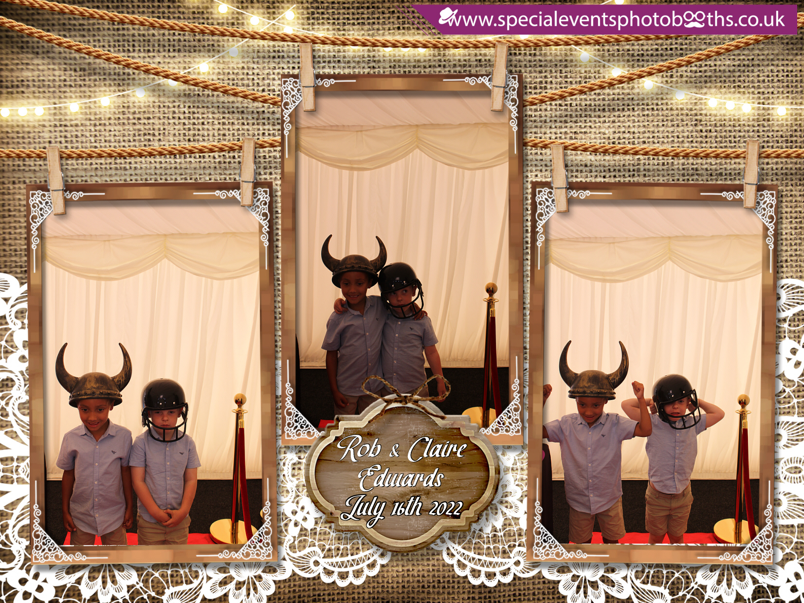 Rob & Claire's Wedding Reception | View more photos from the event at my.specialeventsphotobooths.co.uk/u/SpecialEventsPhotoBooths/Rob-Claires-Wedding-Reception