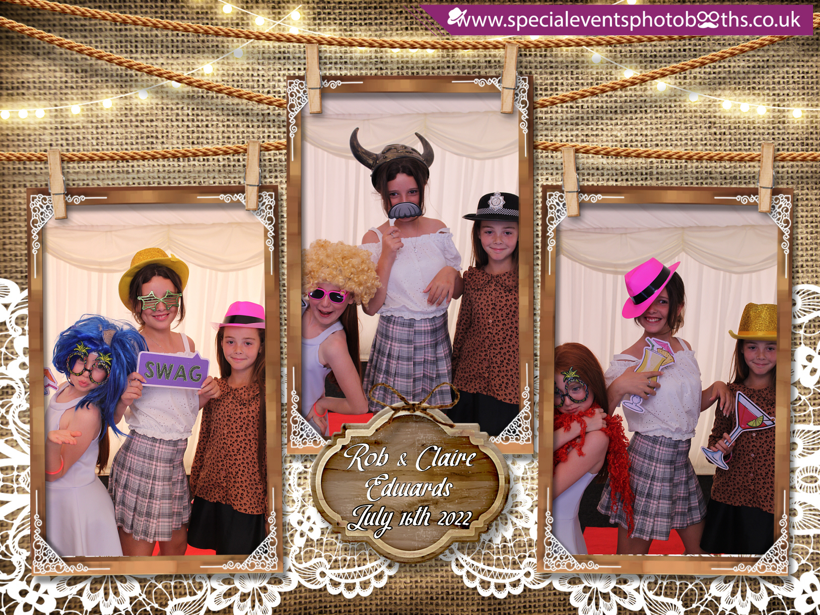 Rob & Claire's Wedding Reception | View more photos from the event at my.specialeventsphotobooths.co.uk/u/SpecialEventsPhotoBooths/Rob-Claires-Wedding-Reception