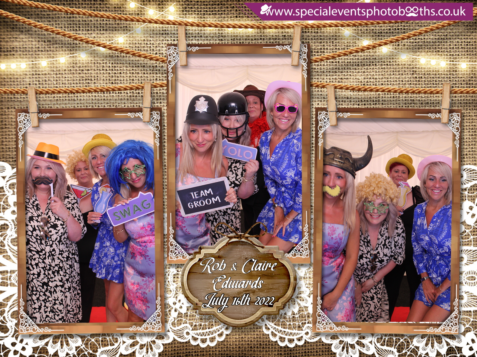 Rob & Claire's Wedding Reception | View more photos from the event at my.specialeventsphotobooths.co.uk/u/SpecialEventsPhotoBooths/Rob-Claires-Wedding-Reception