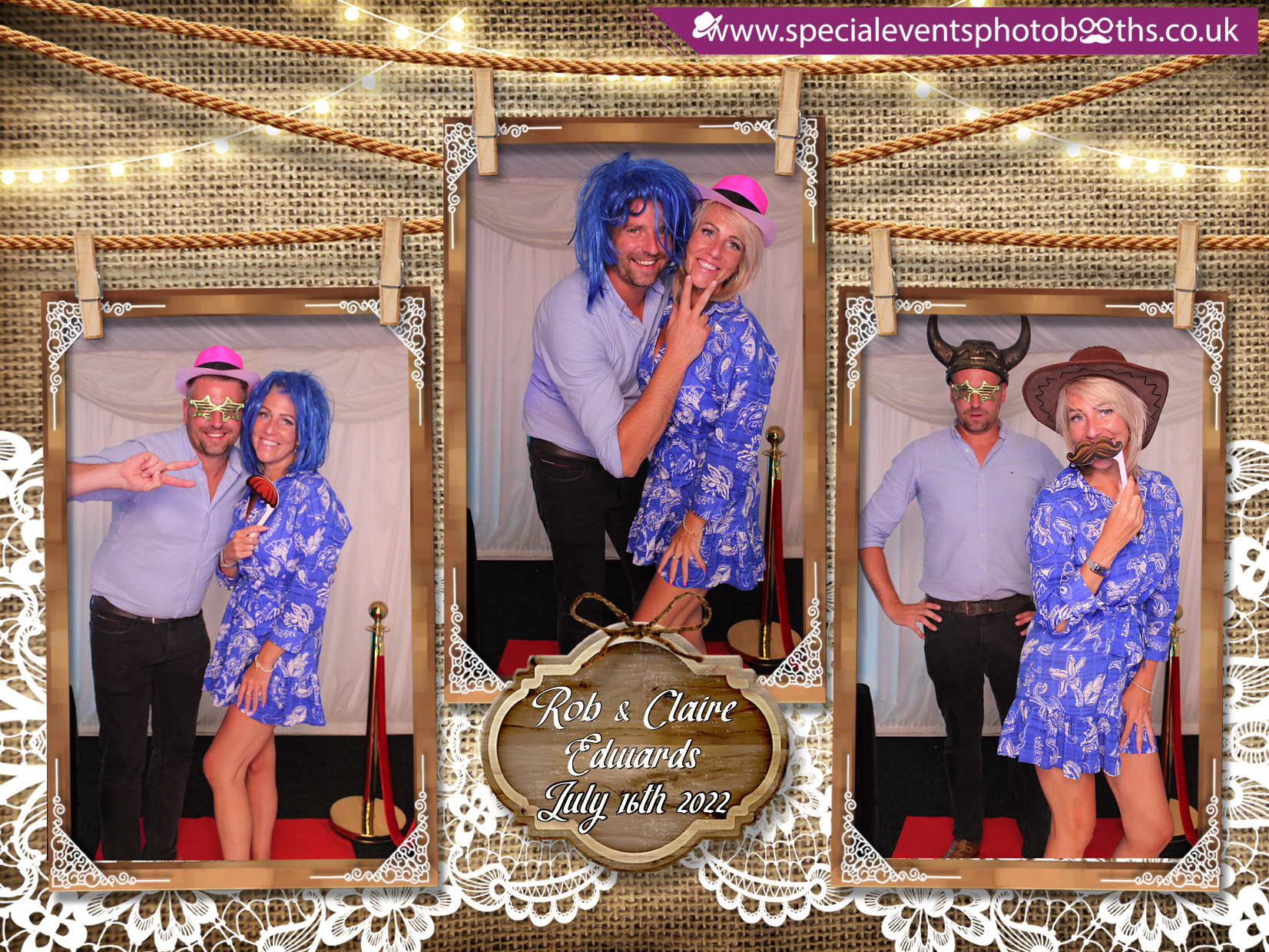 Rob & Claire's Wedding Reception | View more photos from the event at my.specialeventsphotobooths.co.uk/u/SpecialEventsPhotoBooths/Rob-Claires-Wedding-Reception