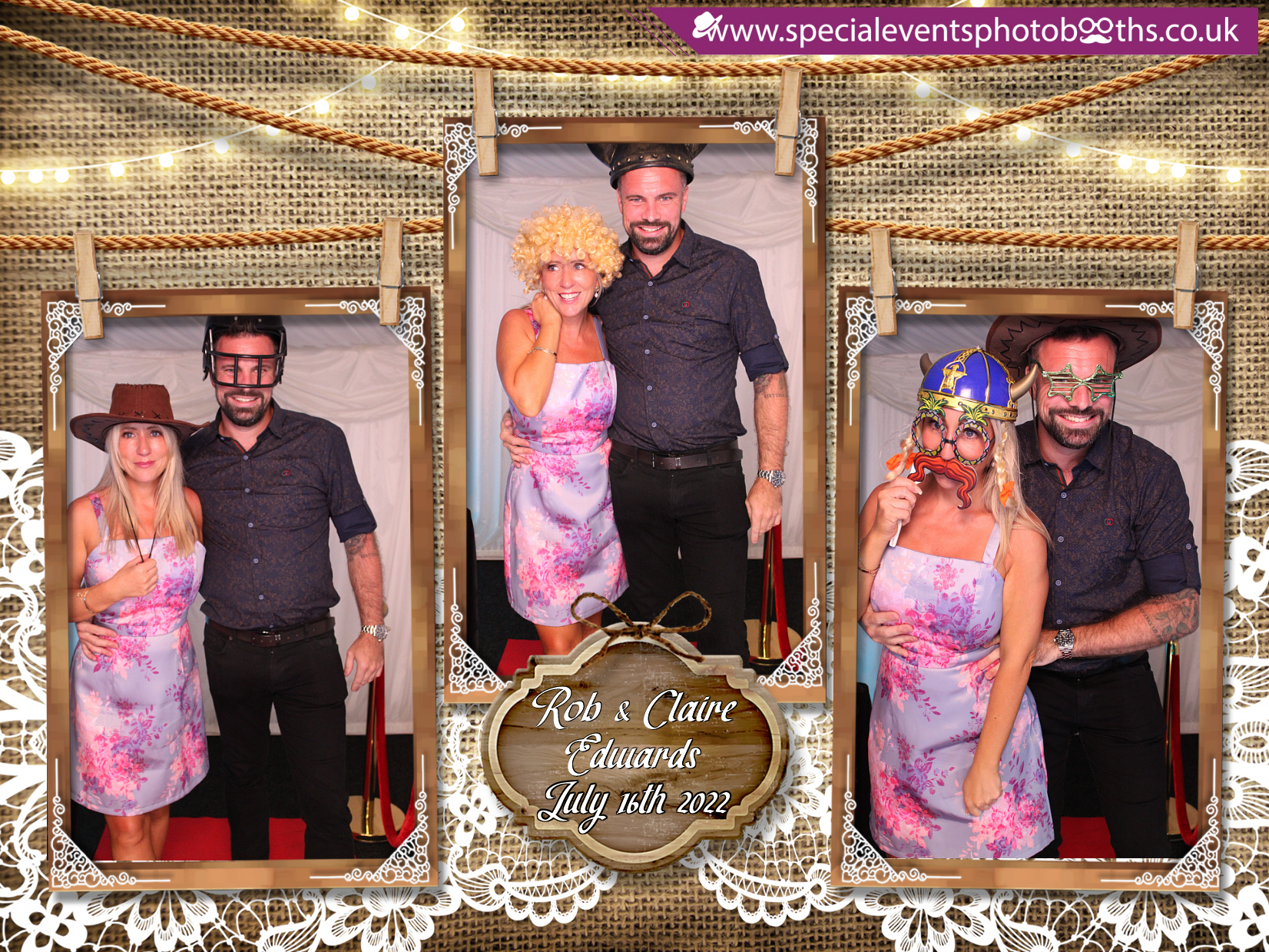 Rob & Claire's Wedding Reception | View more photos from the event at my.specialeventsphotobooths.co.uk/u/SpecialEventsPhotoBooths/Rob-Claires-Wedding-Reception