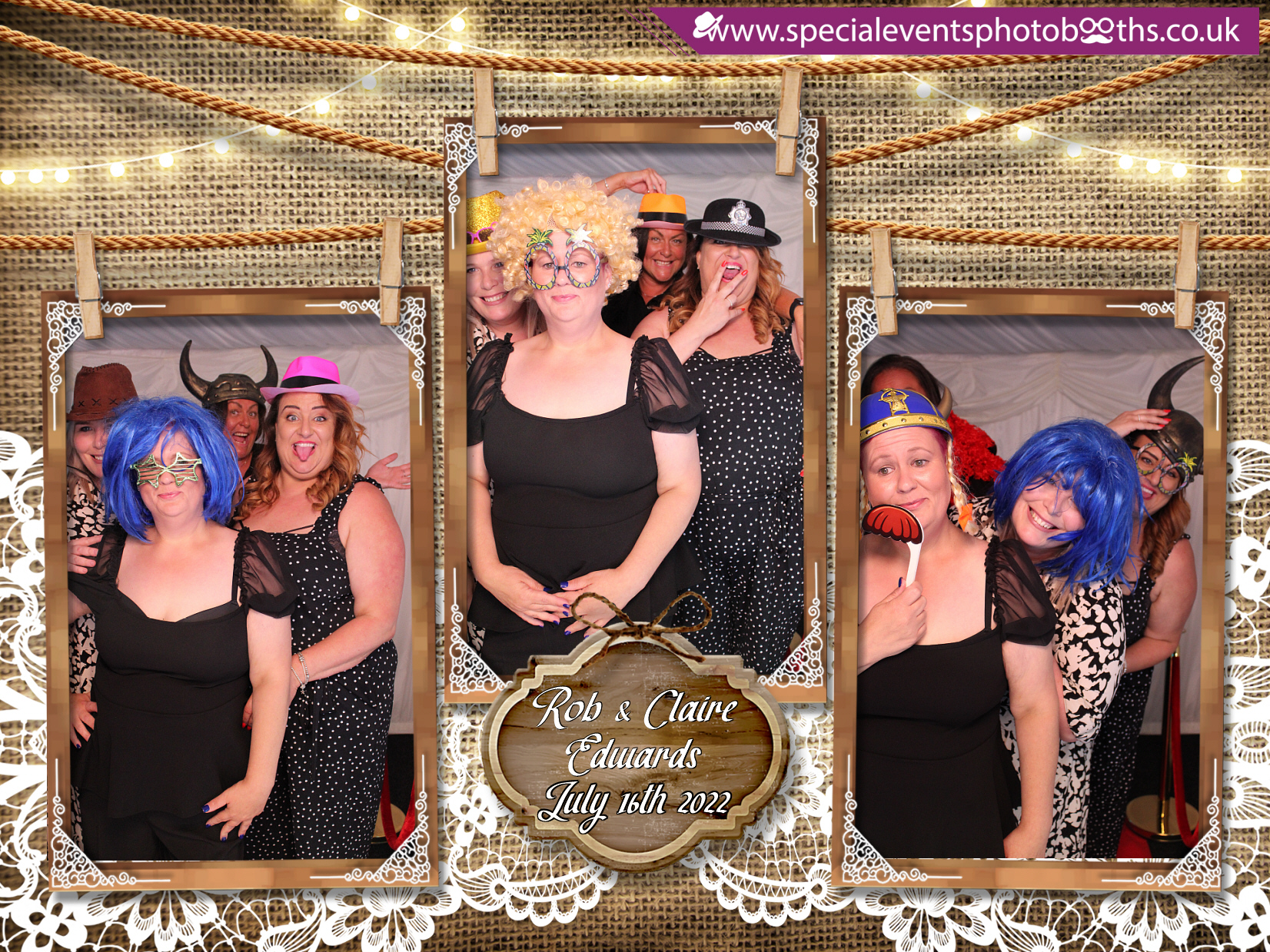 Rob & Claire's Wedding Reception | View more photos from the event at my.specialeventsphotobooths.co.uk/u/SpecialEventsPhotoBooths/Rob-Claires-Wedding-Reception