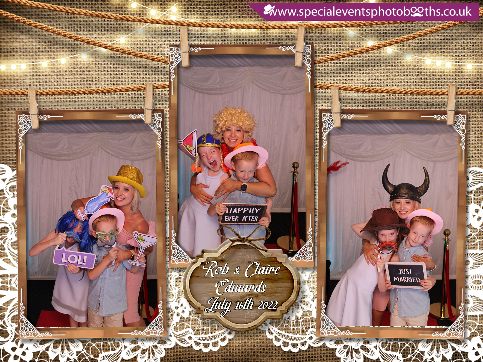 Rob & Claire's Wedding Reception | View more photos from the event at my.specialeventsphotobooths.co.uk/u/SpecialEventsPhotoBooths/Rob-Claires-Wedding-Reception