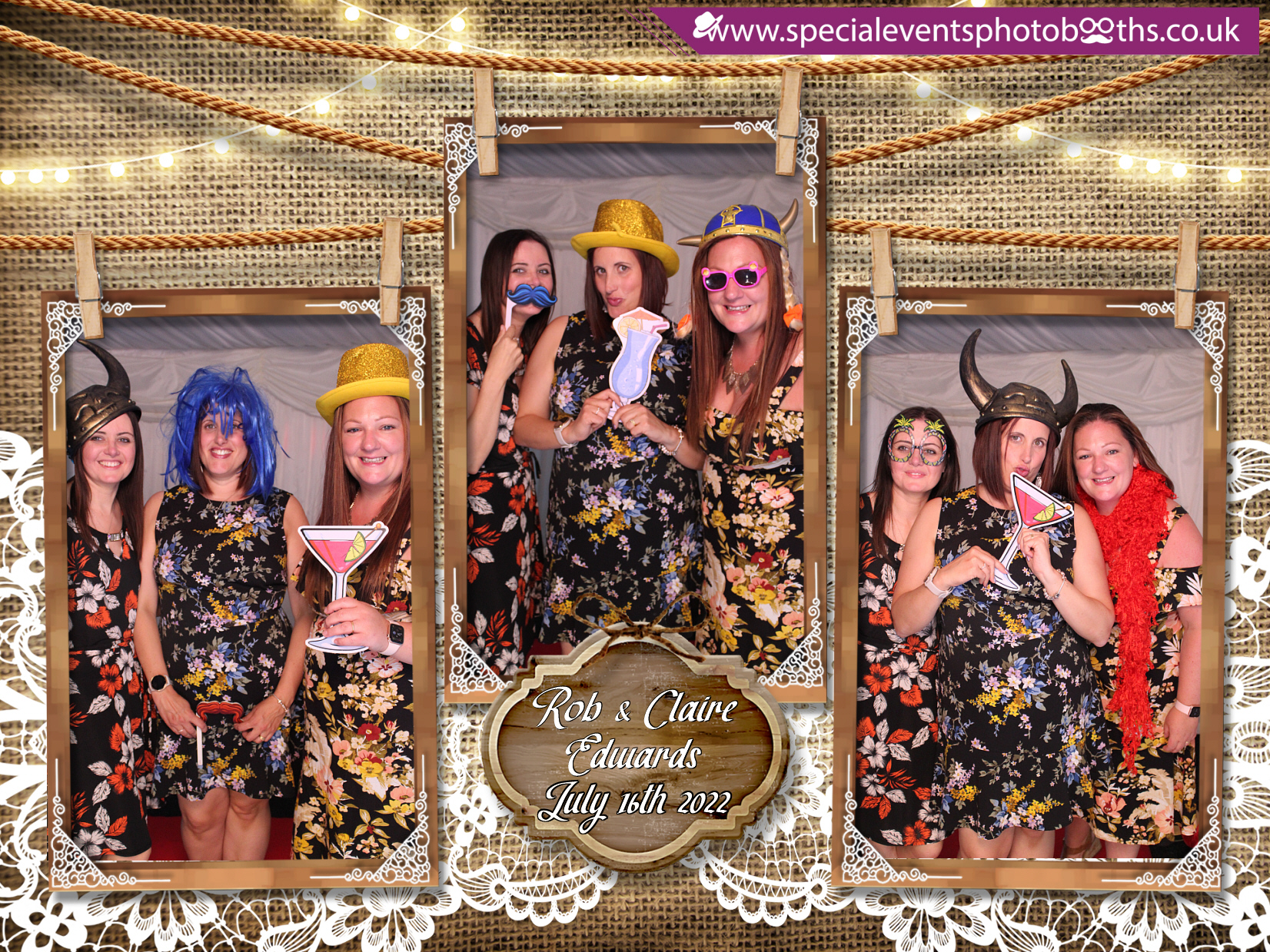 Rob & Claire's Wedding Reception | View more photos from the event at my.specialeventsphotobooths.co.uk/u/SpecialEventsPhotoBooths/Rob-Claires-Wedding-Reception