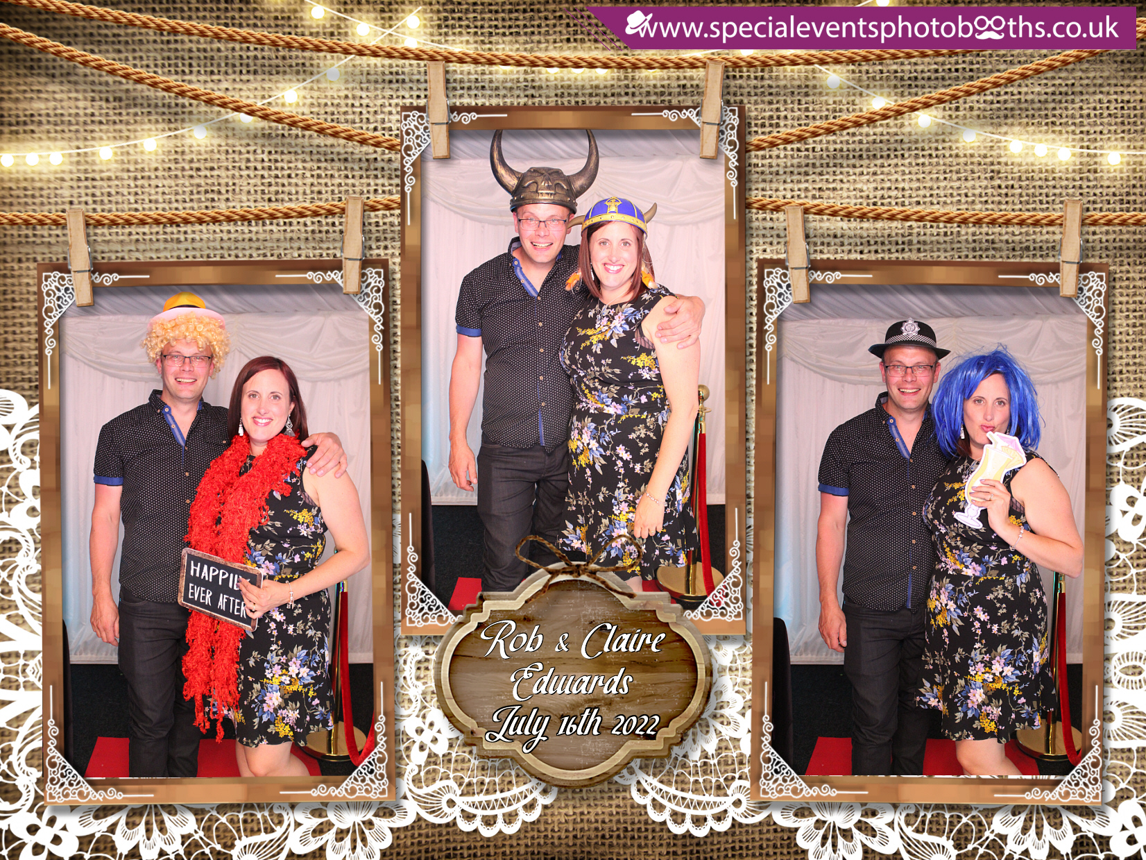 Rob & Claire's Wedding Reception | View more photos from the event at my.specialeventsphotobooths.co.uk/u/SpecialEventsPhotoBooths/Rob-Claires-Wedding-Reception