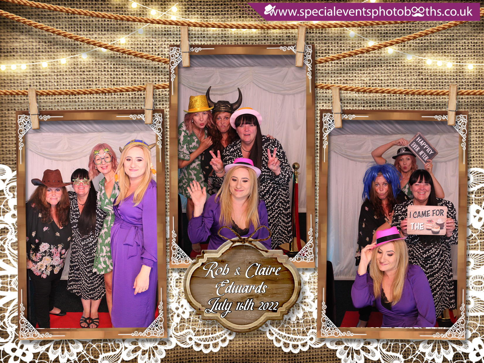 Rob & Claire's Wedding Reception | View more photos from the event at my.specialeventsphotobooths.co.uk/u/SpecialEventsPhotoBooths/Rob-Claires-Wedding-Reception