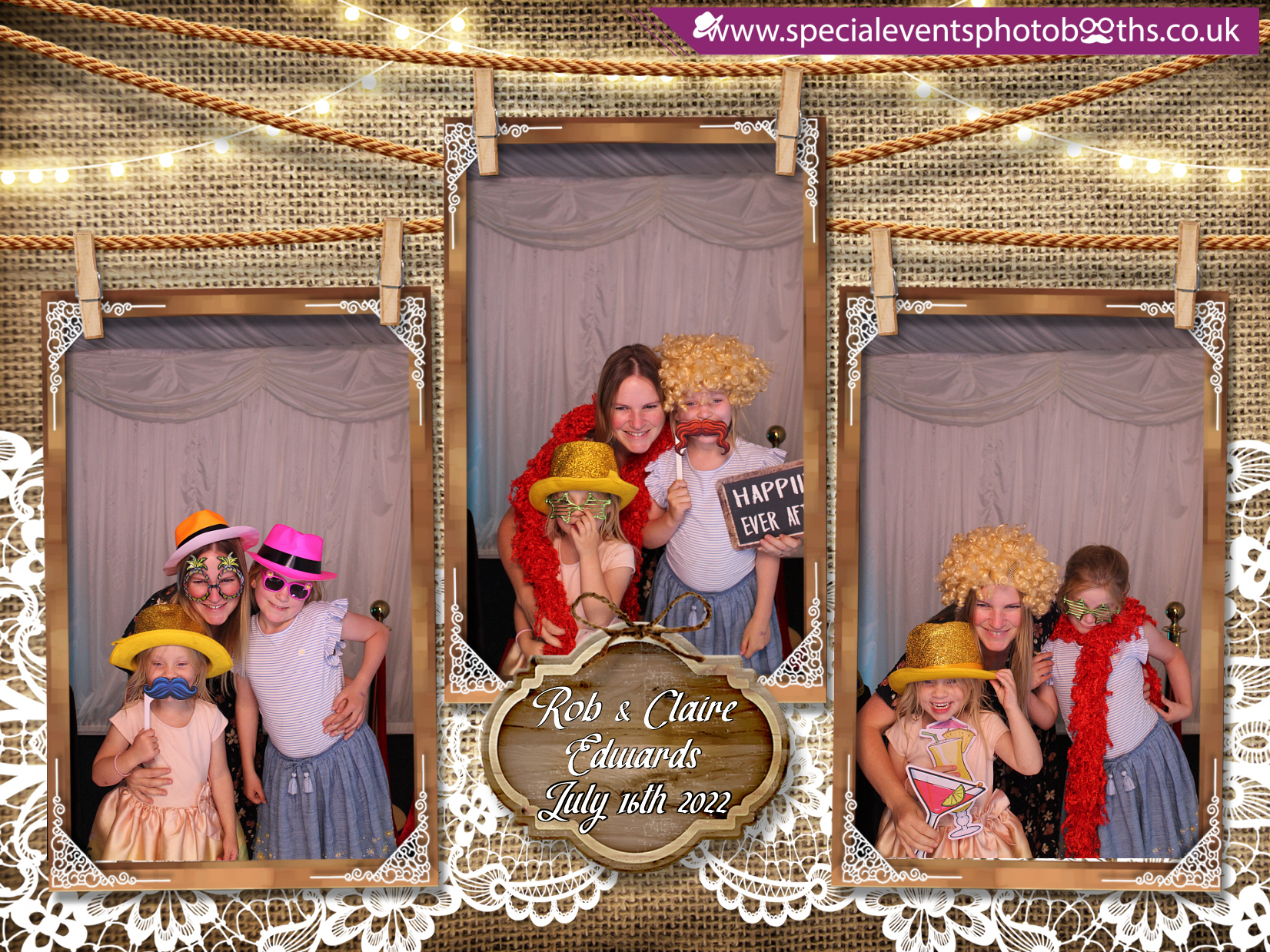 Rob & Claire's Wedding Reception | View more photos from the event at my.specialeventsphotobooths.co.uk/u/SpecialEventsPhotoBooths/Rob-Claires-Wedding-Reception