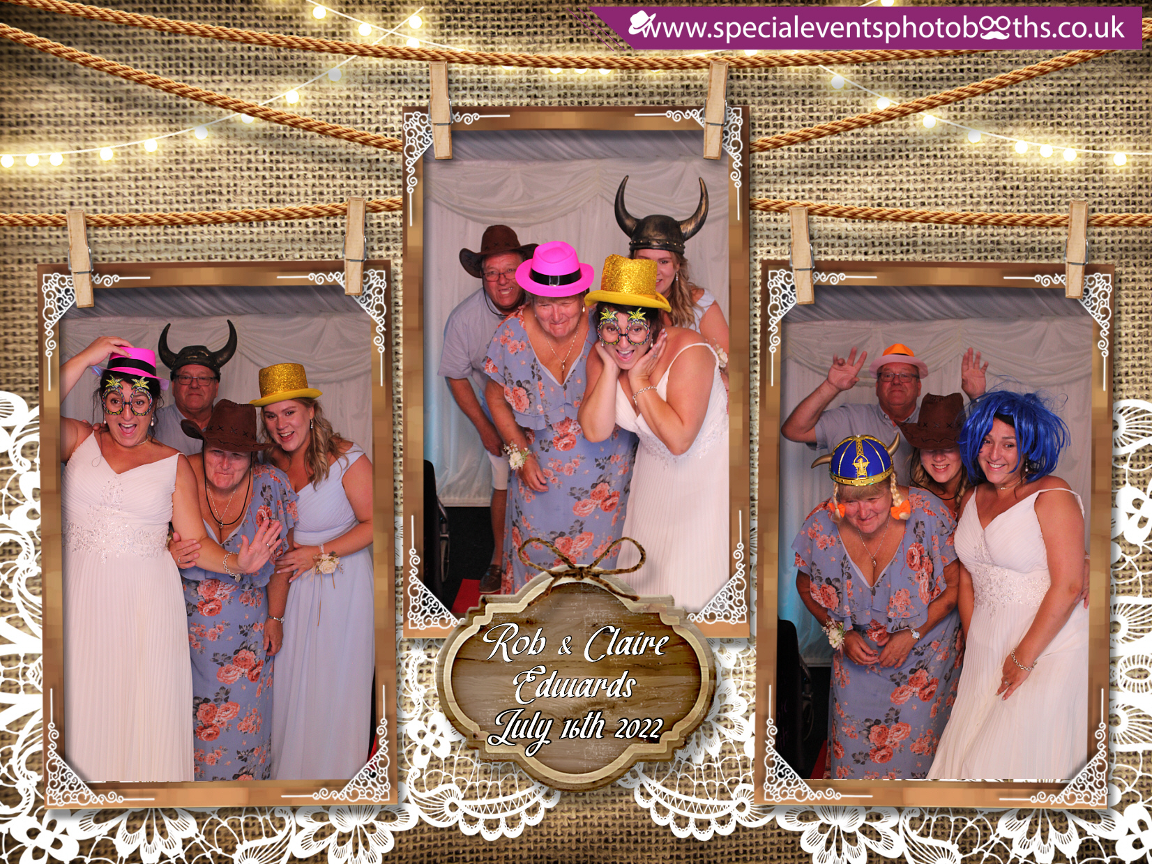 Rob & Claire's Wedding Reception | View more photos from the event at my.specialeventsphotobooths.co.uk/u/SpecialEventsPhotoBooths/Rob-Claires-Wedding-Reception