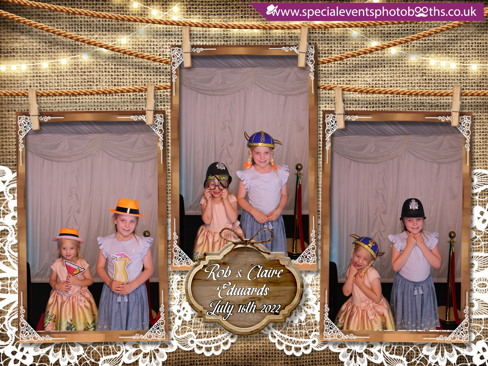 Rob & Claire's Wedding Reception | View more photos from the event at my.specialeventsphotobooths.co.uk/u/SpecialEventsPhotoBooths/Rob-Claires-Wedding-Reception