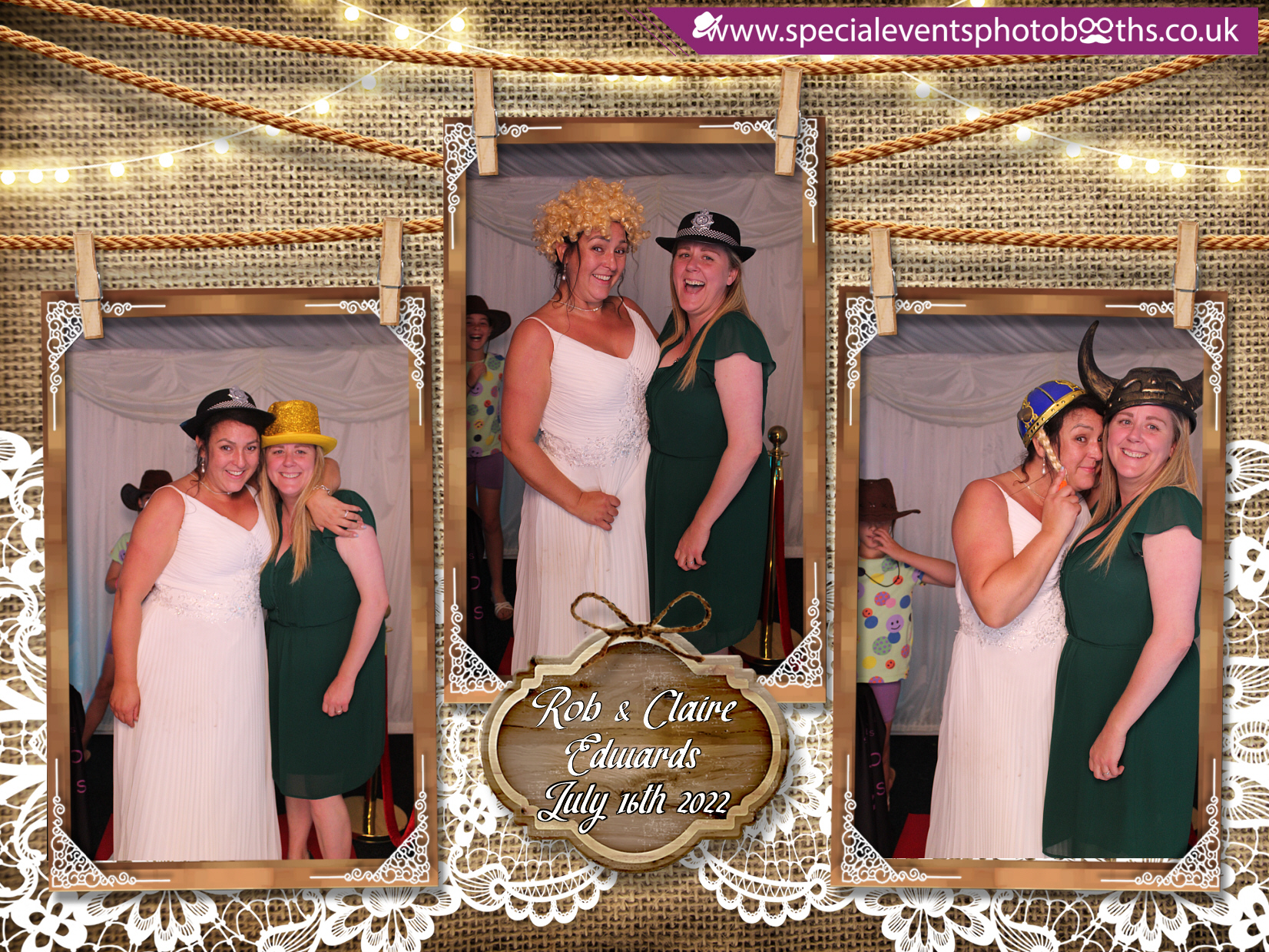 Rob & Claire's Wedding Reception | View more photos from the event at my.specialeventsphotobooths.co.uk/u/SpecialEventsPhotoBooths/Rob-Claires-Wedding-Reception
