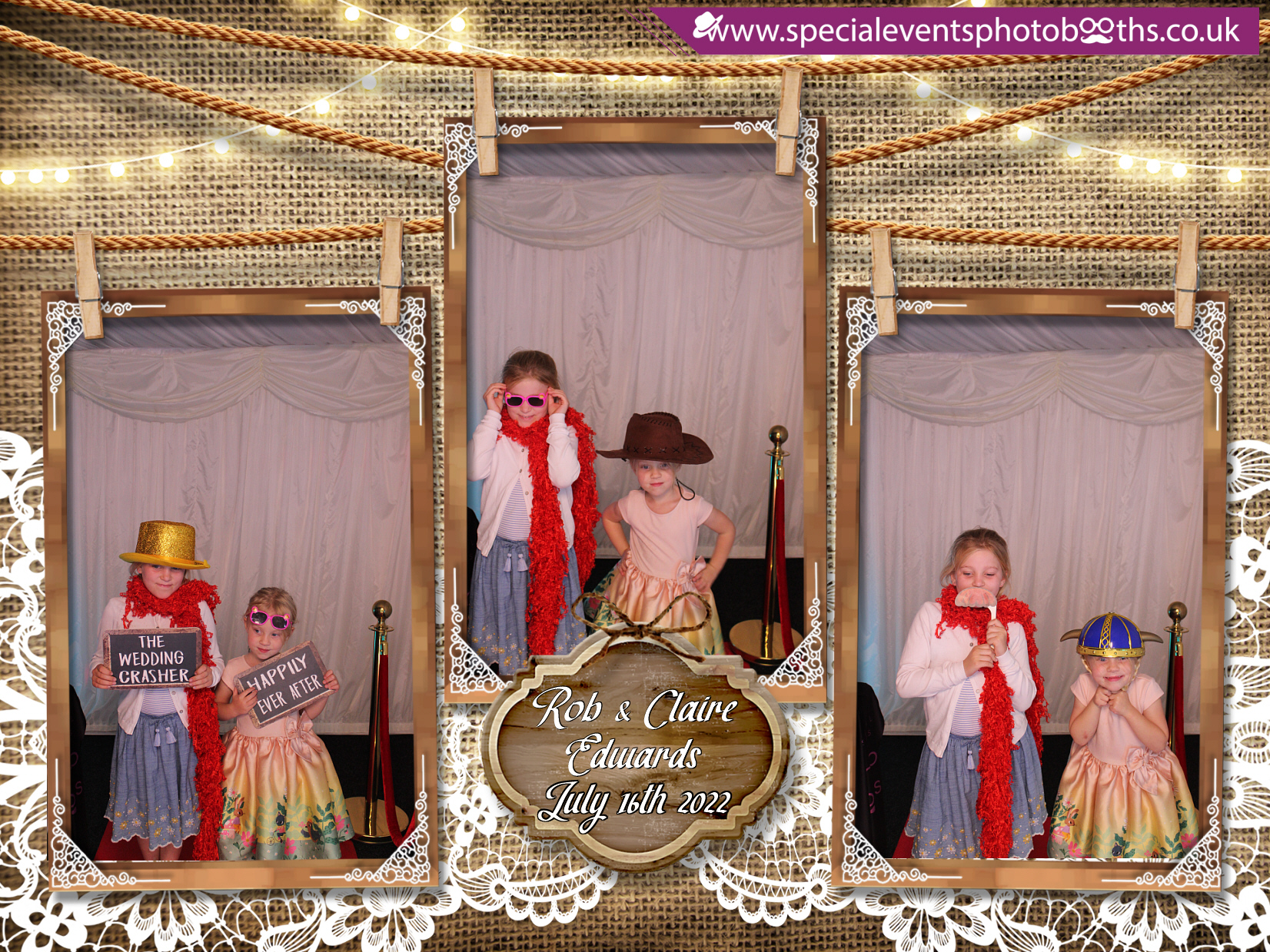 Rob & Claire's Wedding Reception | View more photos from the event at my.specialeventsphotobooths.co.uk/u/SpecialEventsPhotoBooths/Rob-Claires-Wedding-Reception