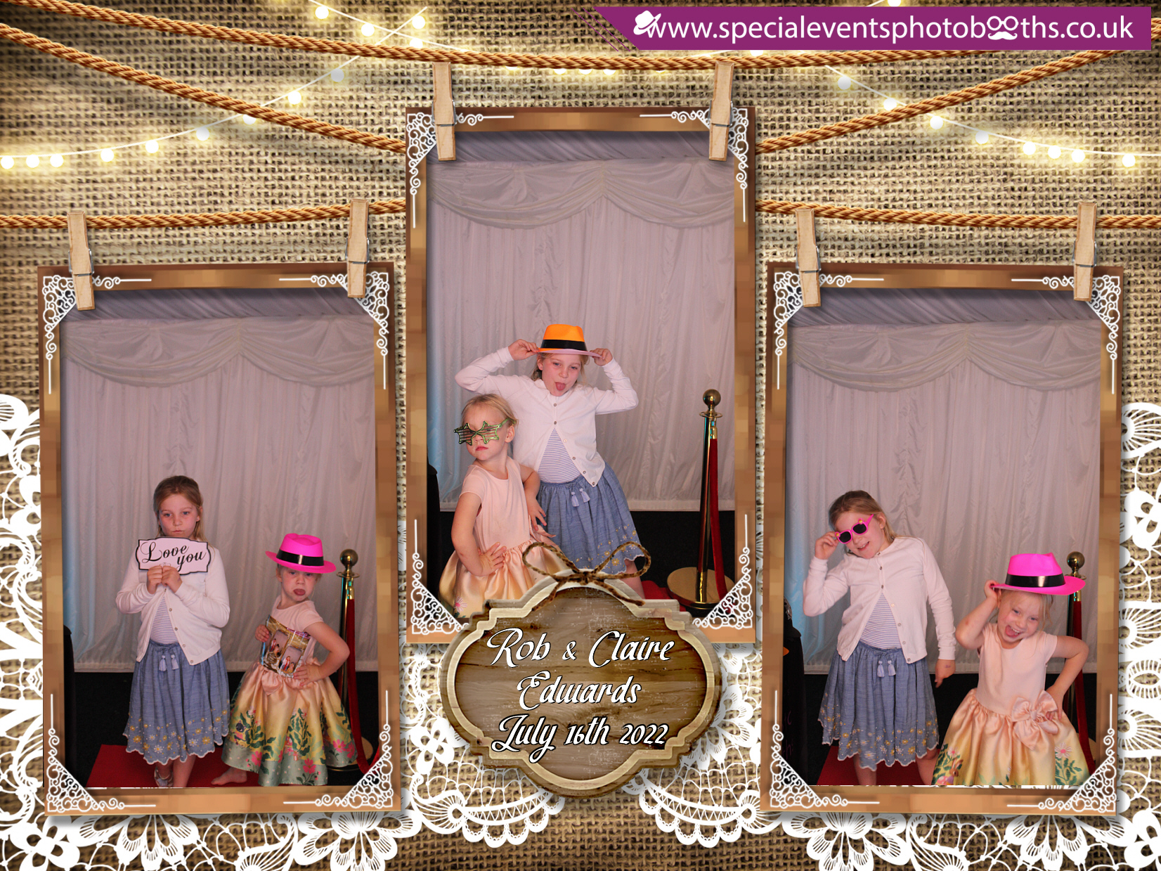 Rob & Claire's Wedding Reception | View more photos from the event at my.specialeventsphotobooths.co.uk/u/SpecialEventsPhotoBooths/Rob-Claires-Wedding-Reception