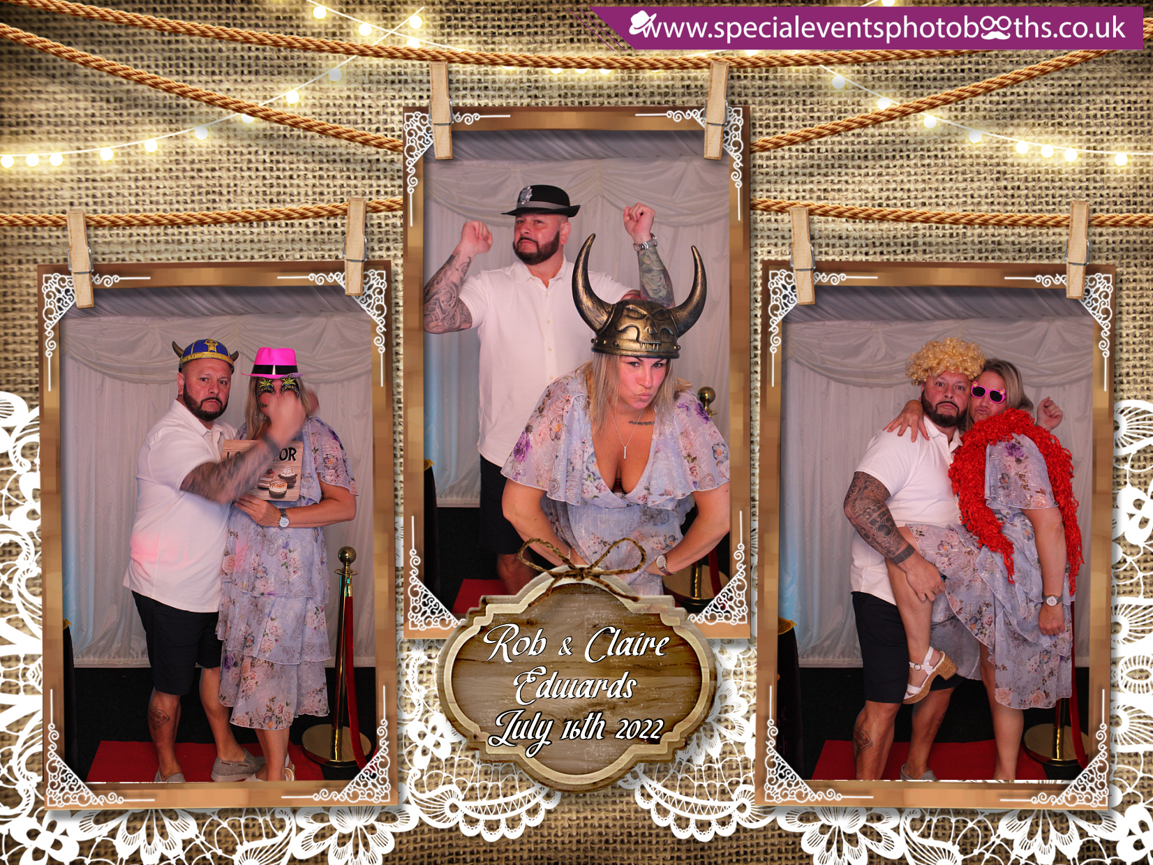 Rob & Claire's Wedding Reception | View more photos from the event at my.specialeventsphotobooths.co.uk/u/SpecialEventsPhotoBooths/Rob-Claires-Wedding-Reception