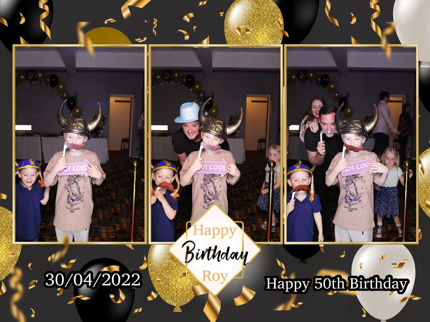 Roy's 50th Birthday | View more photos from the event at my.specialeventsphotobooths.co.uk/u/SpecialEventsPhotoBooths/Roys-50th-Birthday