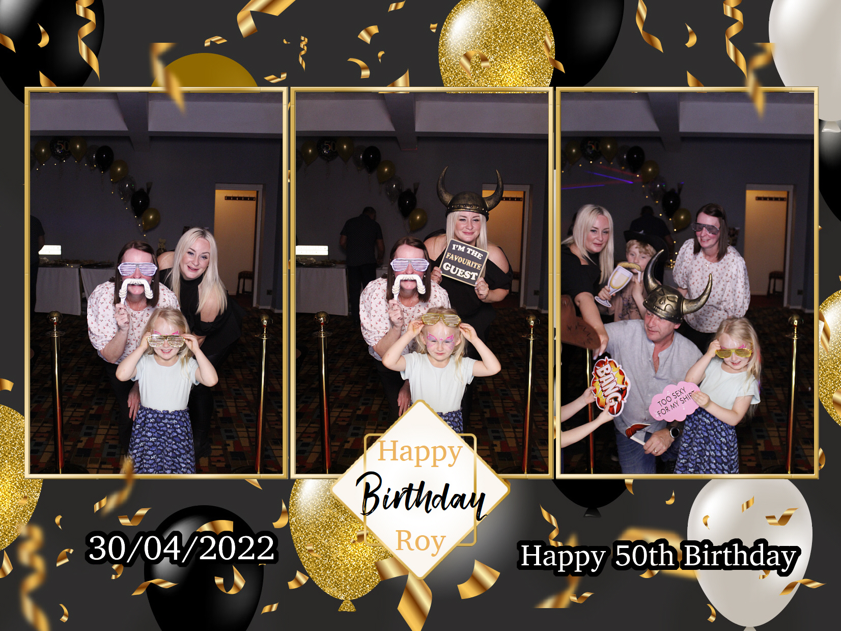 Roy's 50th Birthday | View more photos from the event at my.specialeventsphotobooths.co.uk/u/SpecialEventsPhotoBooths/Roys-50th-Birthday
