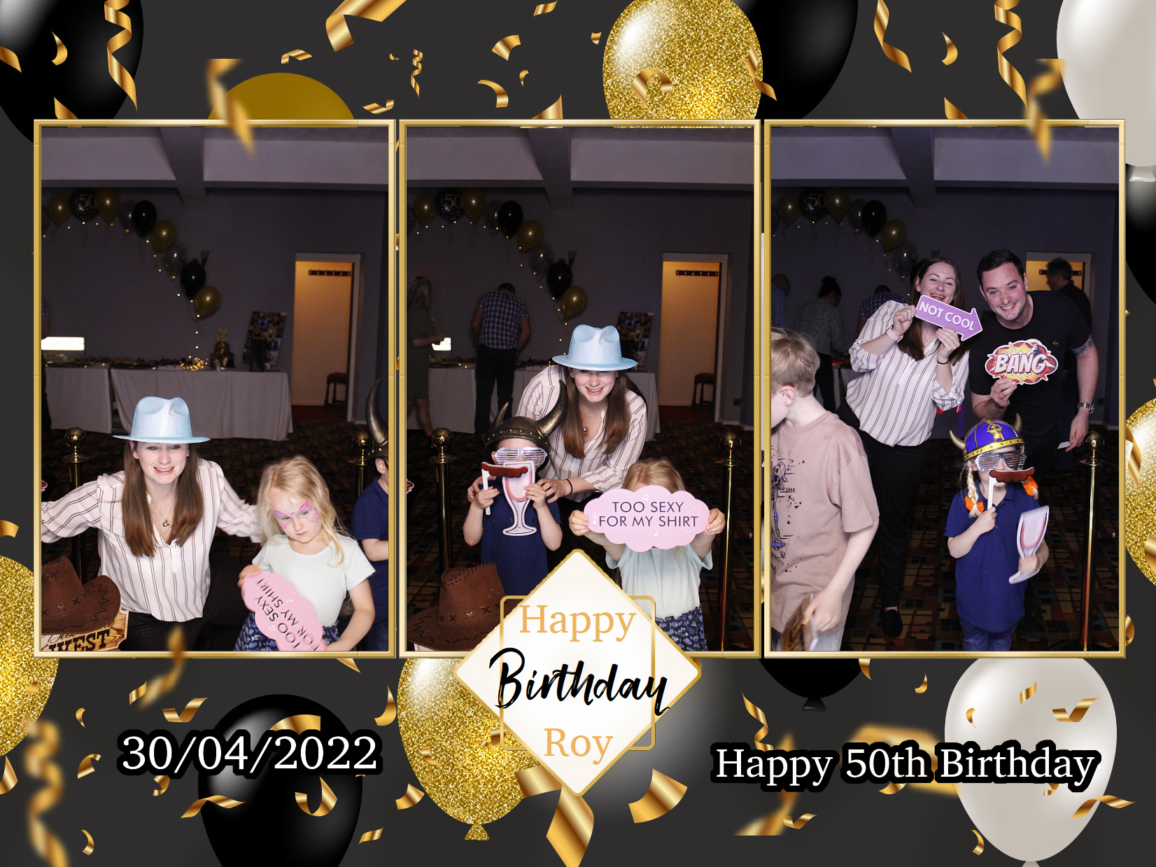 Roy's 50th Birthday | View more photos from the event at my.specialeventsphotobooths.co.uk/u/SpecialEventsPhotoBooths/Roys-50th-Birthday