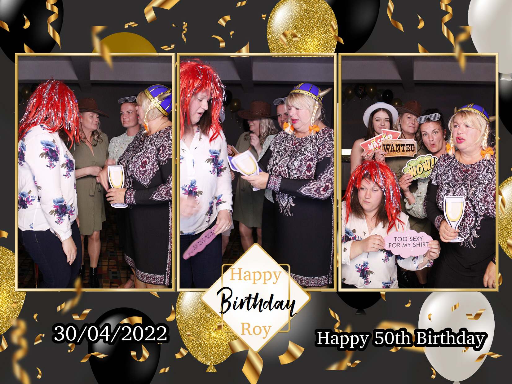 Roy's 50th Birthday | View more photos from the event at my.specialeventsphotobooths.co.uk/u/SpecialEventsPhotoBooths/Roys-50th-Birthday