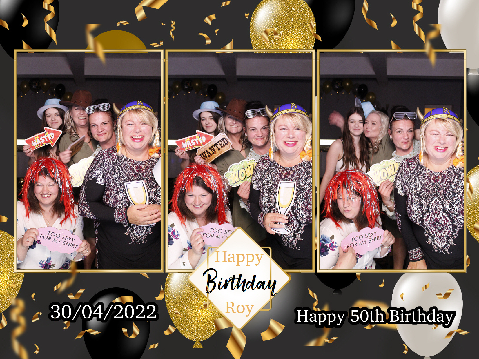 Roy's 50th Birthday | View more photos from the event at my.specialeventsphotobooths.co.uk/u/SpecialEventsPhotoBooths/Roys-50th-Birthday