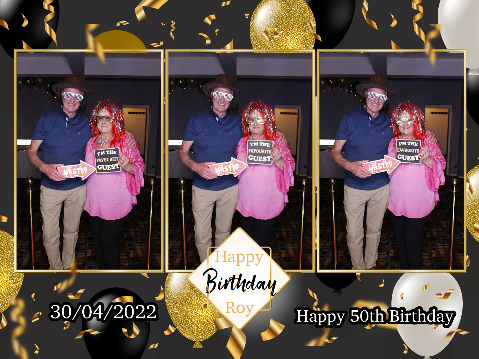 Roy's 50th Birthday | View more photos from the event at my.specialeventsphotobooths.co.uk/u/SpecialEventsPhotoBooths/Roys-50th-Birthday
