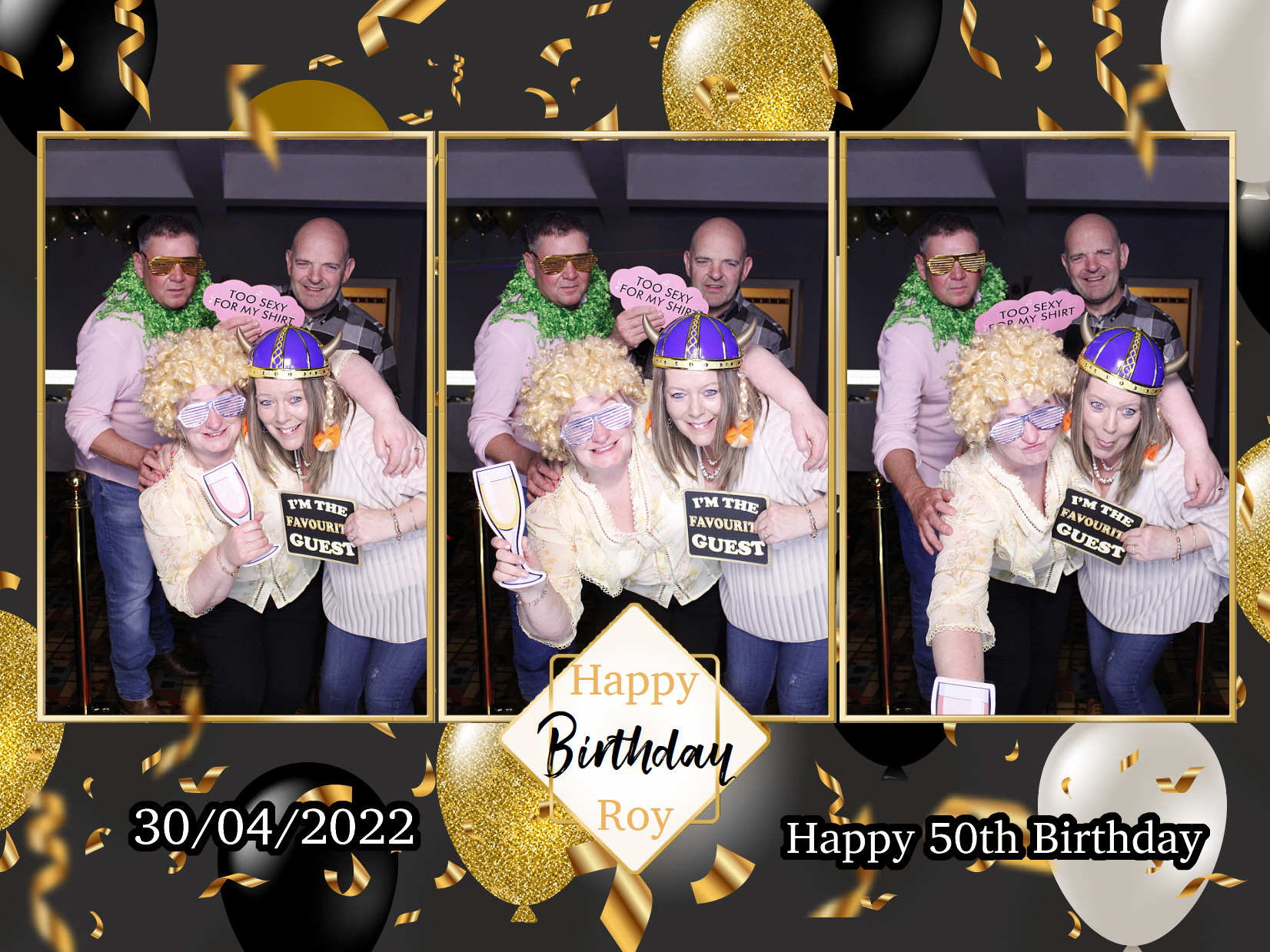 Roy's 50th Birthday | View more photos from the event at my.specialeventsphotobooths.co.uk/u/SpecialEventsPhotoBooths/Roys-50th-Birthday