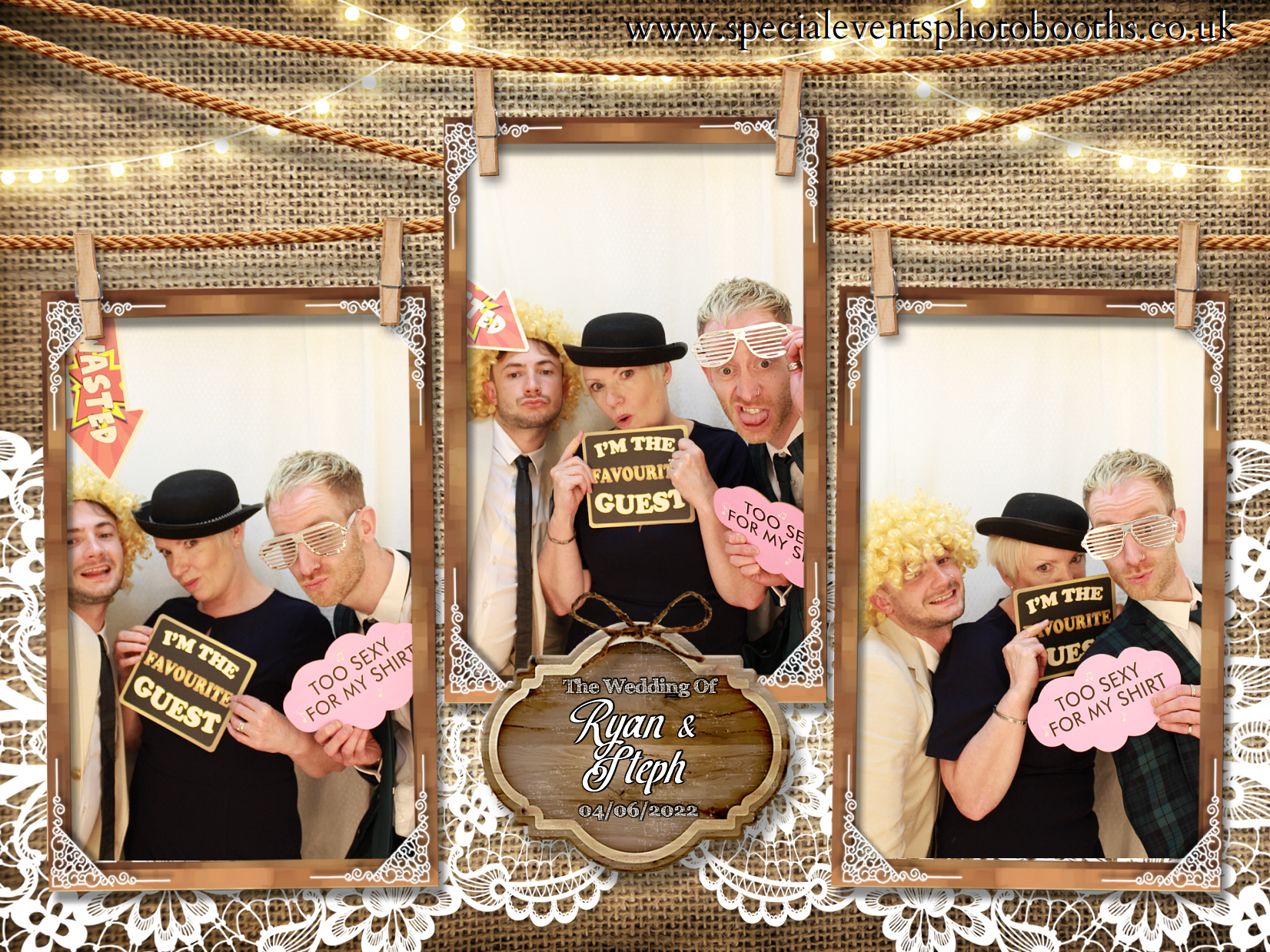 Ryan & Steph's Wedding | View more photos from the event at my.specialeventsphotobooths.co.uk/u/SpecialEventsPhotoBooths/Ryan-Stephs-Wedding