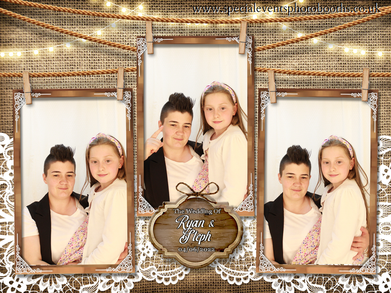 Ryan & Steph's Wedding | View more photos from the event at my.specialeventsphotobooths.co.uk/u/SpecialEventsPhotoBooths/Ryan-Stephs-Wedding