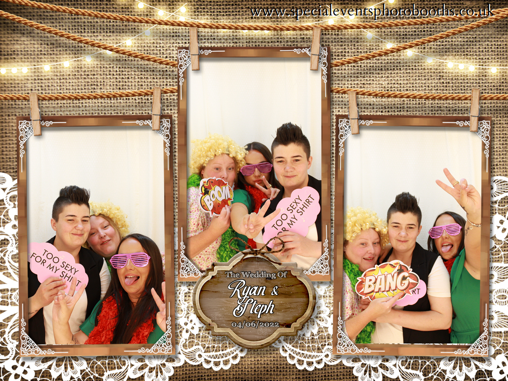 Ryan & Steph's Wedding | View more photos from the event at my.specialeventsphotobooths.co.uk/u/SpecialEventsPhotoBooths/Ryan-Stephs-Wedding