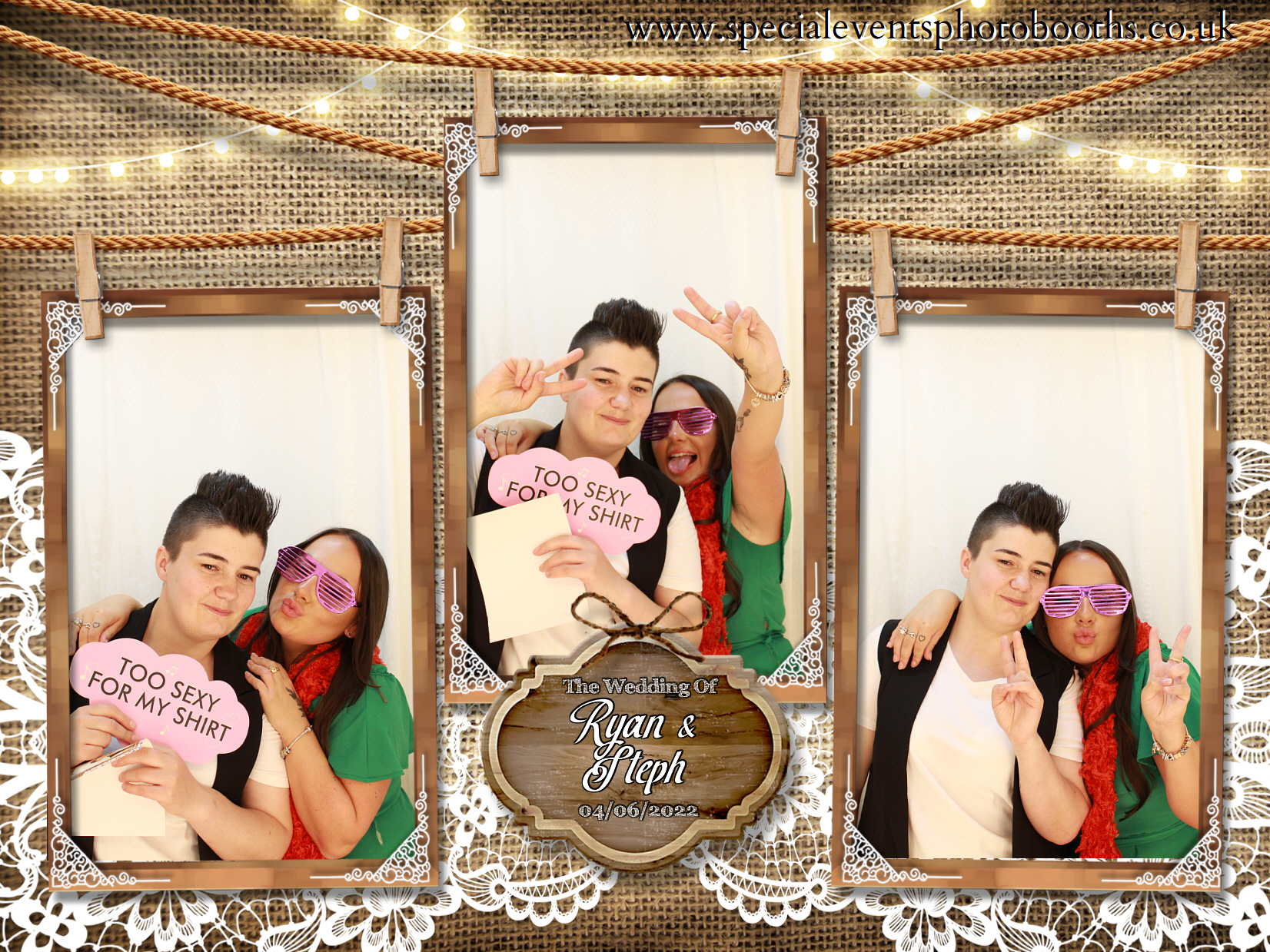 Ryan & Steph's Wedding | View more photos from the event at my.specialeventsphotobooths.co.uk/u/SpecialEventsPhotoBooths/Ryan-Stephs-Wedding
