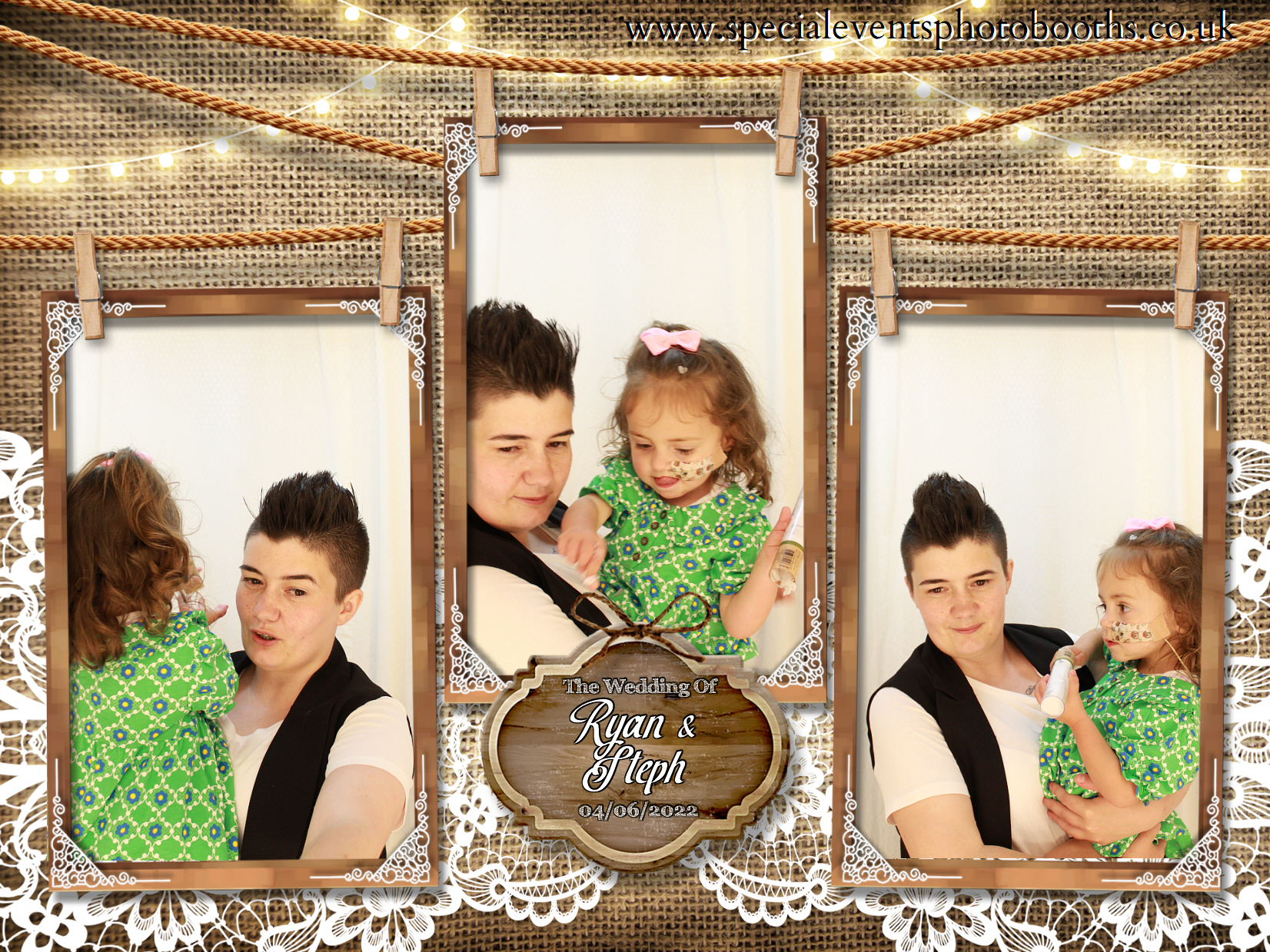 Ryan & Steph's Wedding | View more photos from the event at my.specialeventsphotobooths.co.uk/u/SpecialEventsPhotoBooths/Ryan-Stephs-Wedding