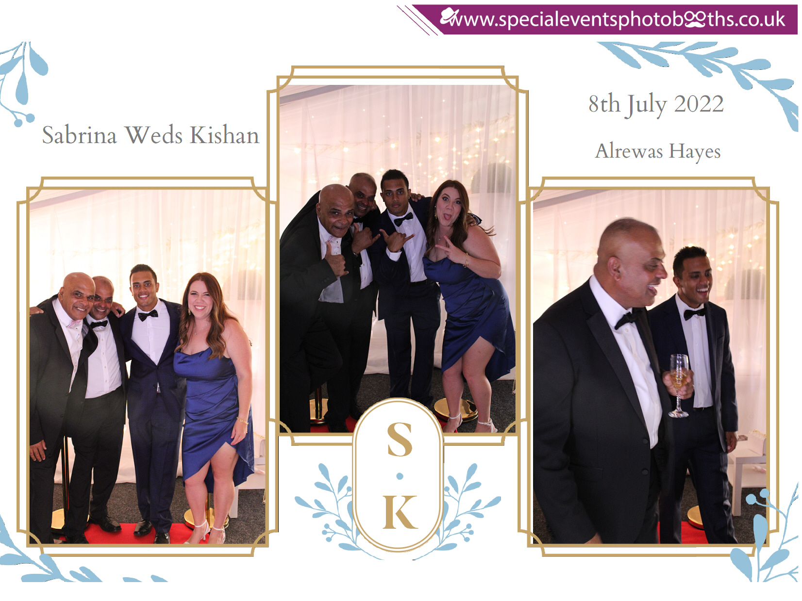 Sabrina Weds Kishan | View more photos from the event at my.specialeventsphotobooths.co.uk/u/SpecialEventsPhotoBooths/Sabrina-Weds-Kishan