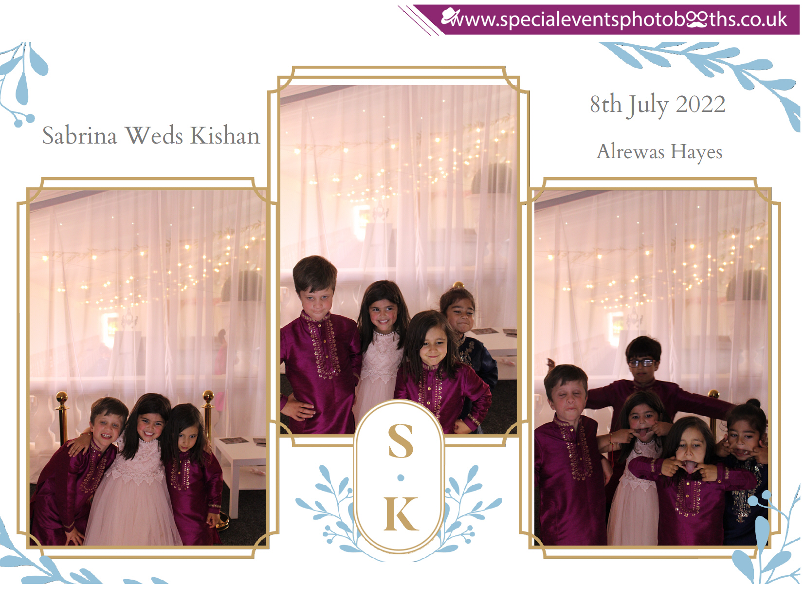 Sabrina Weds Kishan | View more photos from the event at my.specialeventsphotobooths.co.uk/u/SpecialEventsPhotoBooths/Sabrina-Weds-Kishan