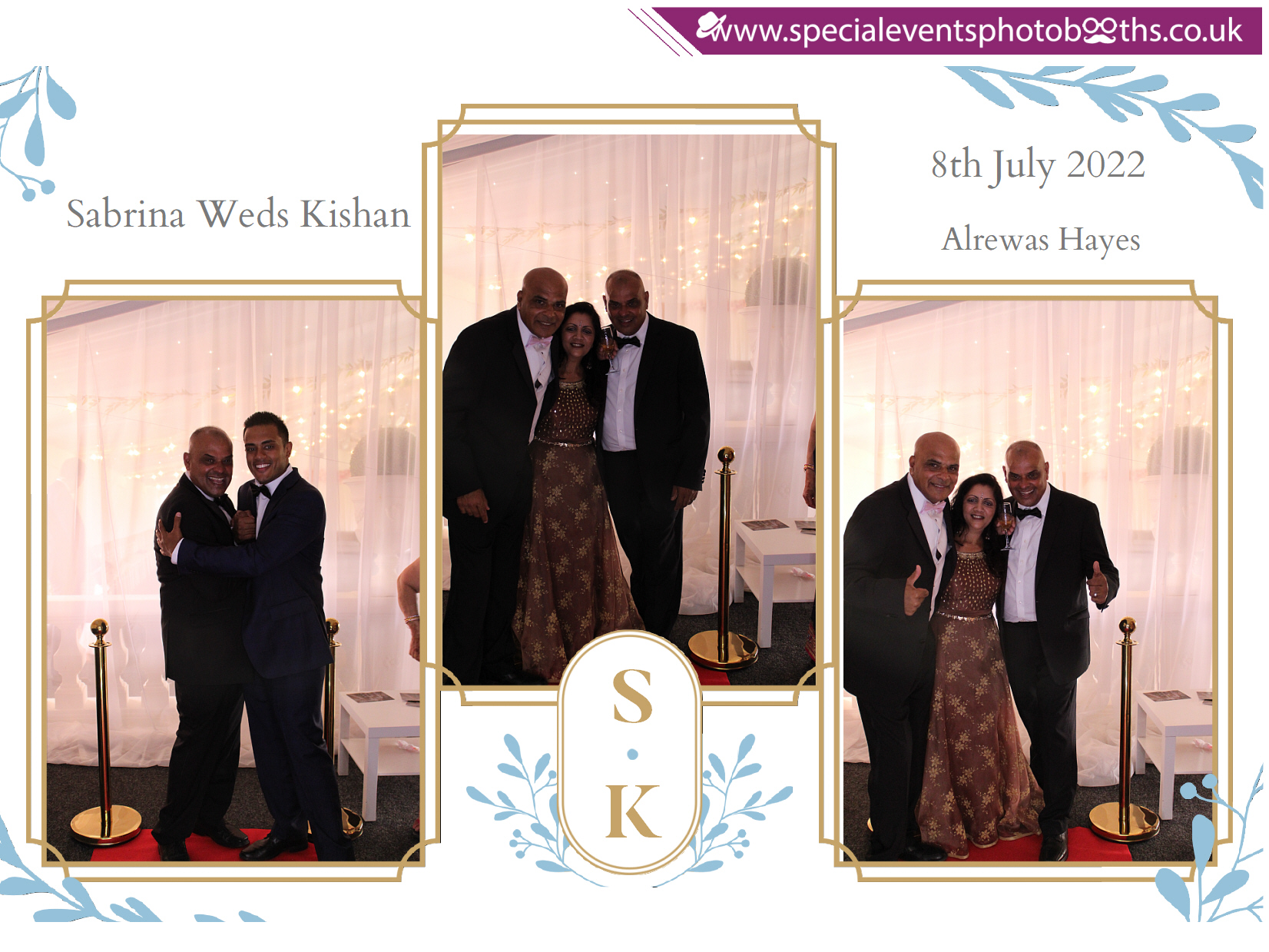 Sabrina Weds Kishan | View more photos from the event at my.specialeventsphotobooths.co.uk/u/SpecialEventsPhotoBooths/Sabrina-Weds-Kishan
