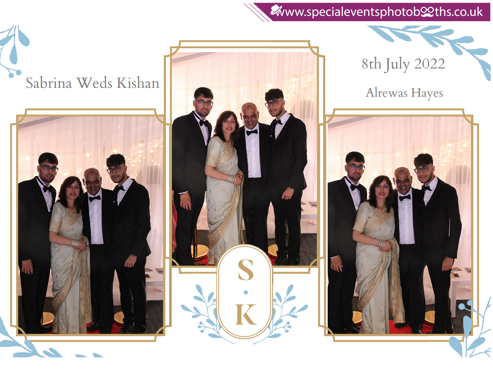 Sabrina Weds Kishan | View more photos from the event at my.specialeventsphotobooths.co.uk/u/SpecialEventsPhotoBooths/Sabrina-Weds-Kishan