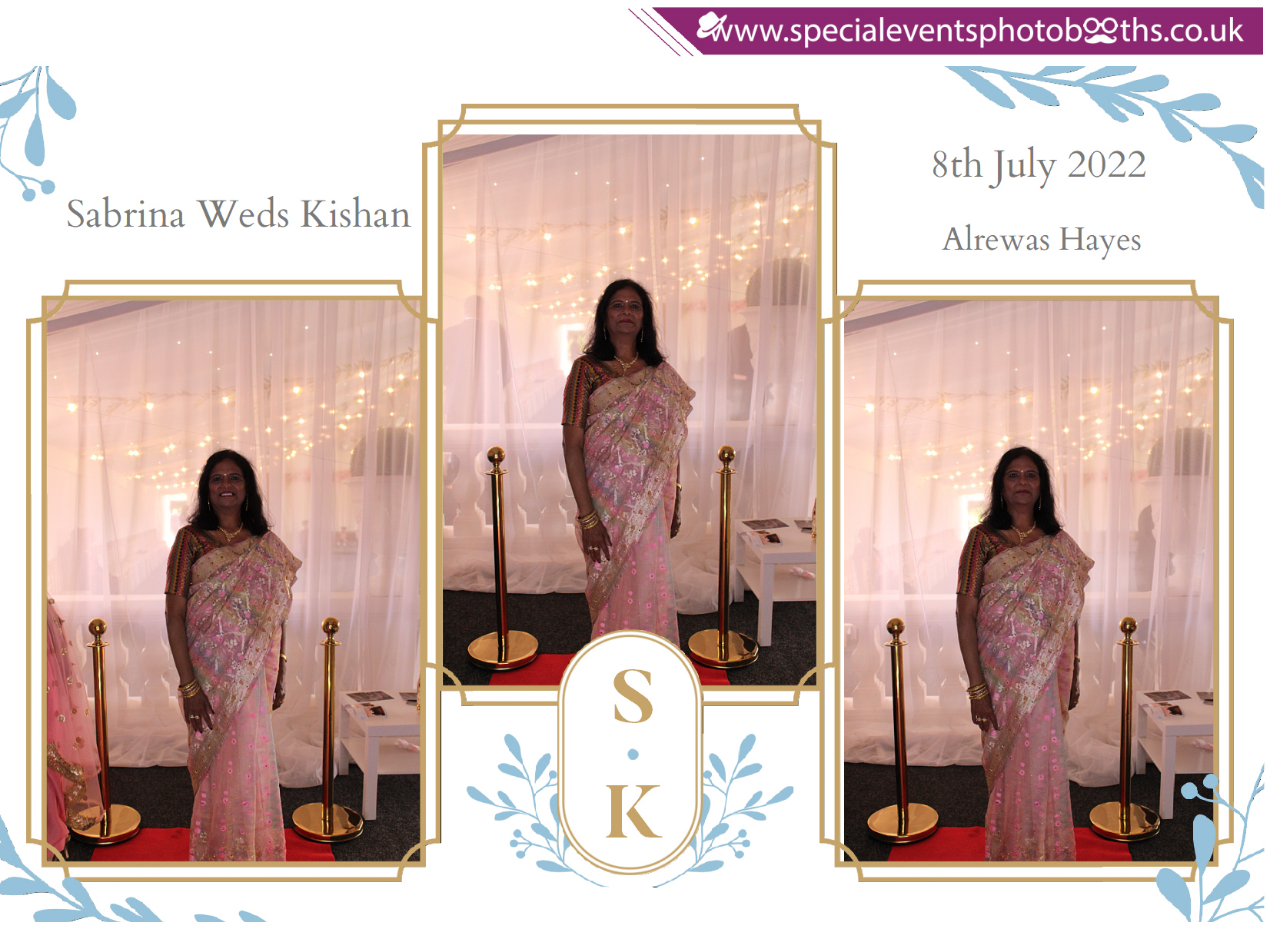 Sabrina Weds Kishan | View more photos from the event at my.specialeventsphotobooths.co.uk/u/SpecialEventsPhotoBooths/Sabrina-Weds-Kishan