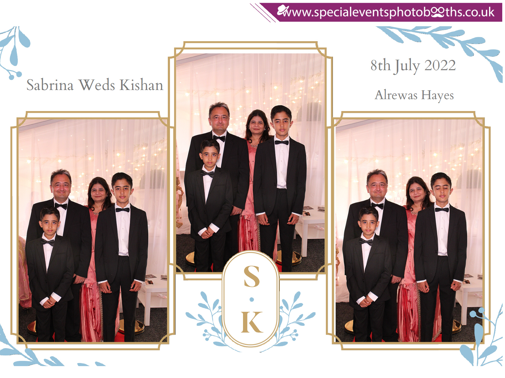 Sabrina Weds Kishan | View more photos from the event at my.specialeventsphotobooths.co.uk/u/SpecialEventsPhotoBooths/Sabrina-Weds-Kishan
