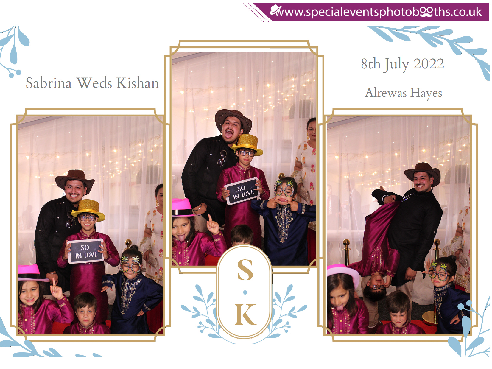 Sabrina Weds Kishan | View more photos from the event at my.specialeventsphotobooths.co.uk/u/SpecialEventsPhotoBooths/Sabrina-Weds-Kishan