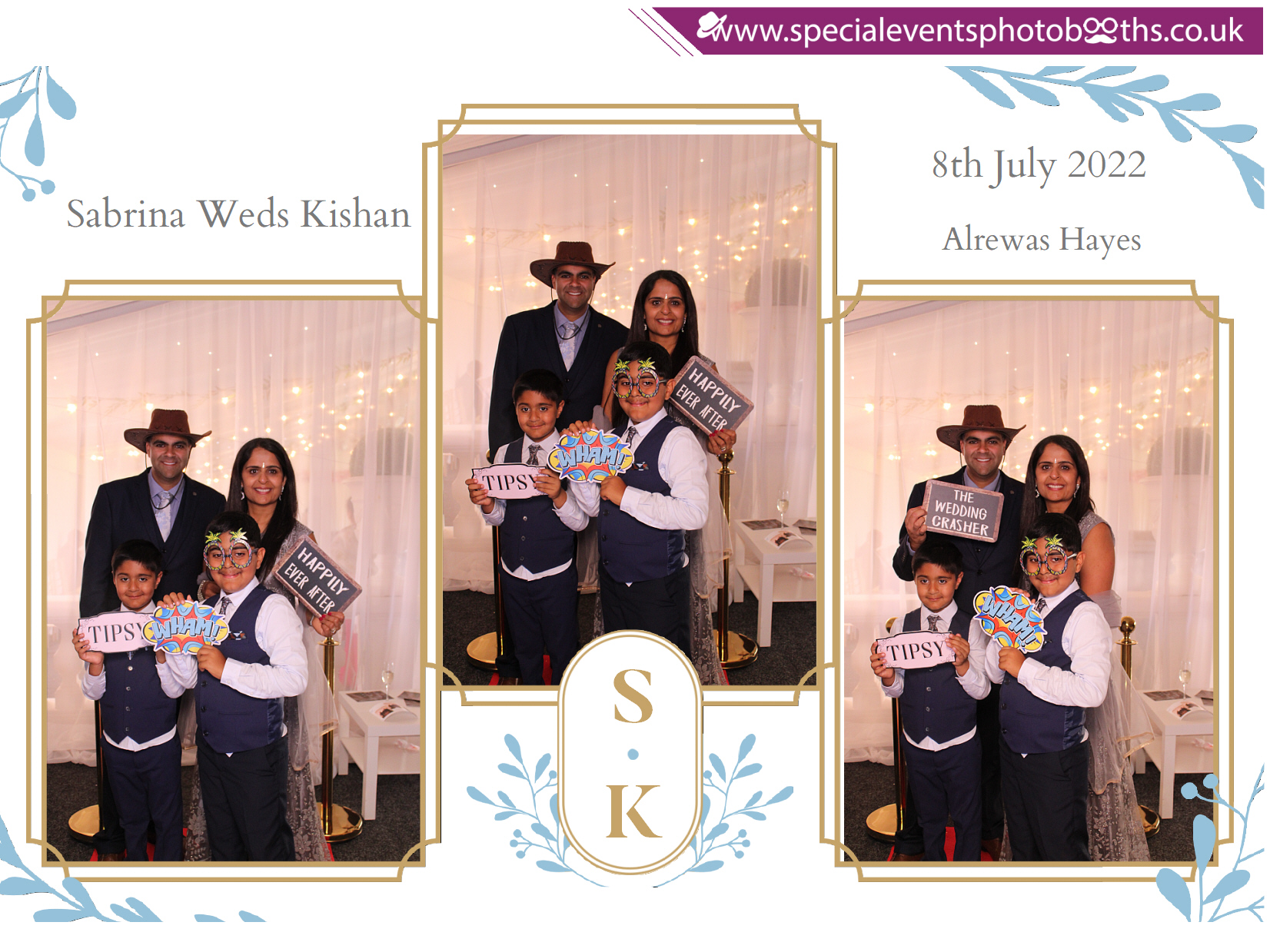 Sabrina Weds Kishan | View more photos from the event at my.specialeventsphotobooths.co.uk/u/SpecialEventsPhotoBooths/Sabrina-Weds-Kishan