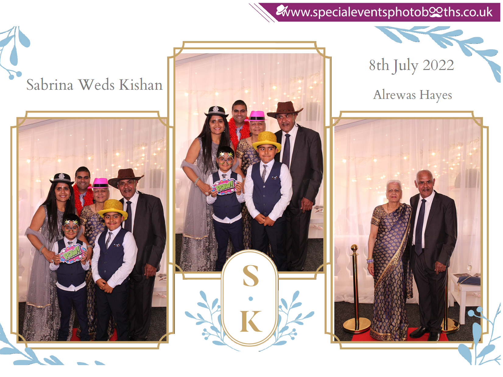 Sabrina Weds Kishan | View more photos from the event at my.specialeventsphotobooths.co.uk/u/SpecialEventsPhotoBooths/Sabrina-Weds-Kishan