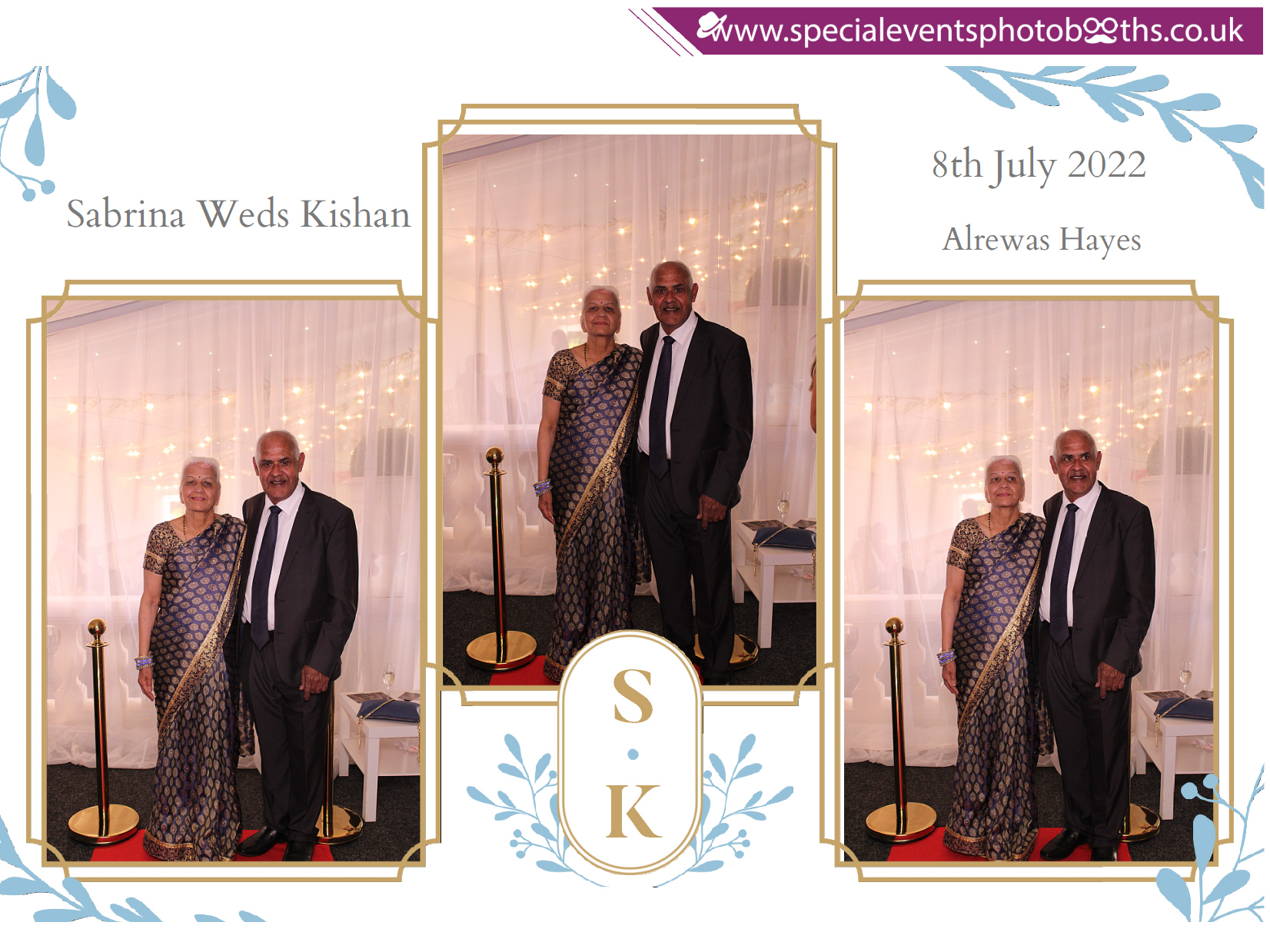 Sabrina Weds Kishan | View more photos from the event at my.specialeventsphotobooths.co.uk/u/SpecialEventsPhotoBooths/Sabrina-Weds-Kishan