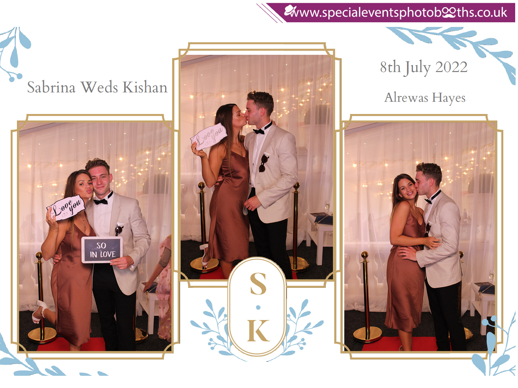 Sabrina Weds Kishan | View more photos from the event at my.specialeventsphotobooths.co.uk/u/SpecialEventsPhotoBooths/Sabrina-Weds-Kishan