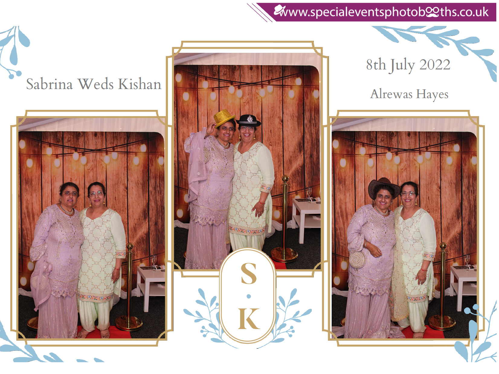 Sabrina Weds Kishan | View more photos from the event at my.specialeventsphotobooths.co.uk/u/SpecialEventsPhotoBooths/Sabrina-Weds-Kishan