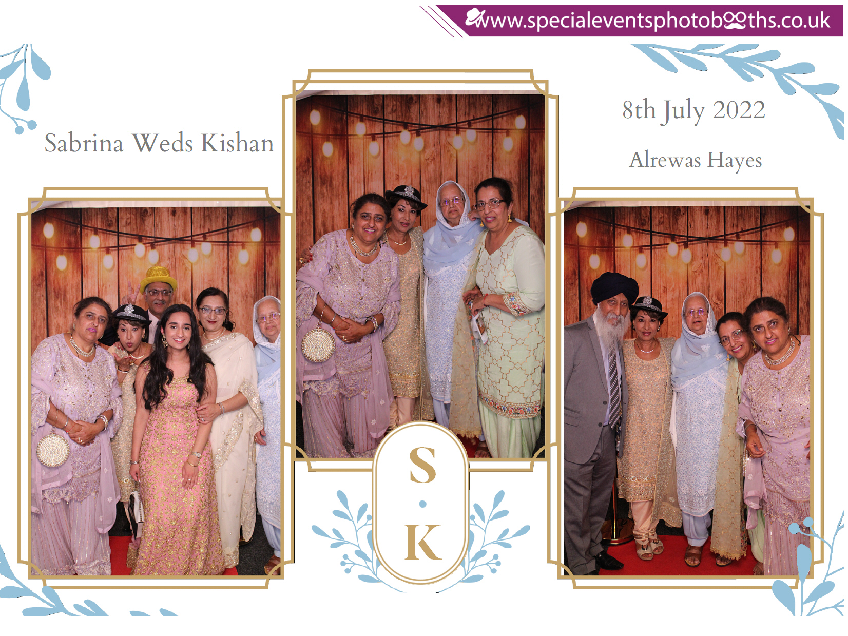 Sabrina Weds Kishan | View more photos from the event at my.specialeventsphotobooths.co.uk/u/SpecialEventsPhotoBooths/Sabrina-Weds-Kishan