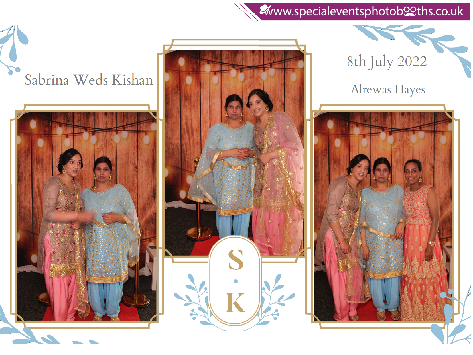 Sabrina Weds Kishan | View more photos from the event at my.specialeventsphotobooths.co.uk/u/SpecialEventsPhotoBooths/Sabrina-Weds-Kishan