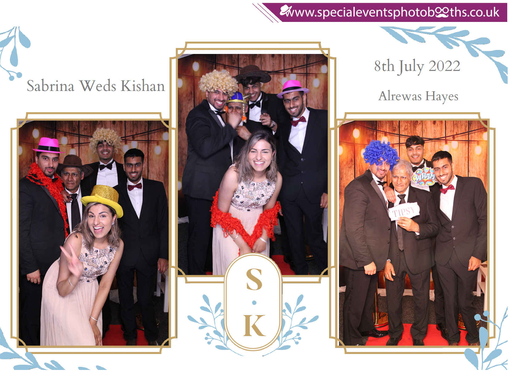 Sabrina Weds Kishan | View more photos from the event at my.specialeventsphotobooths.co.uk/u/SpecialEventsPhotoBooths/Sabrina-Weds-Kishan