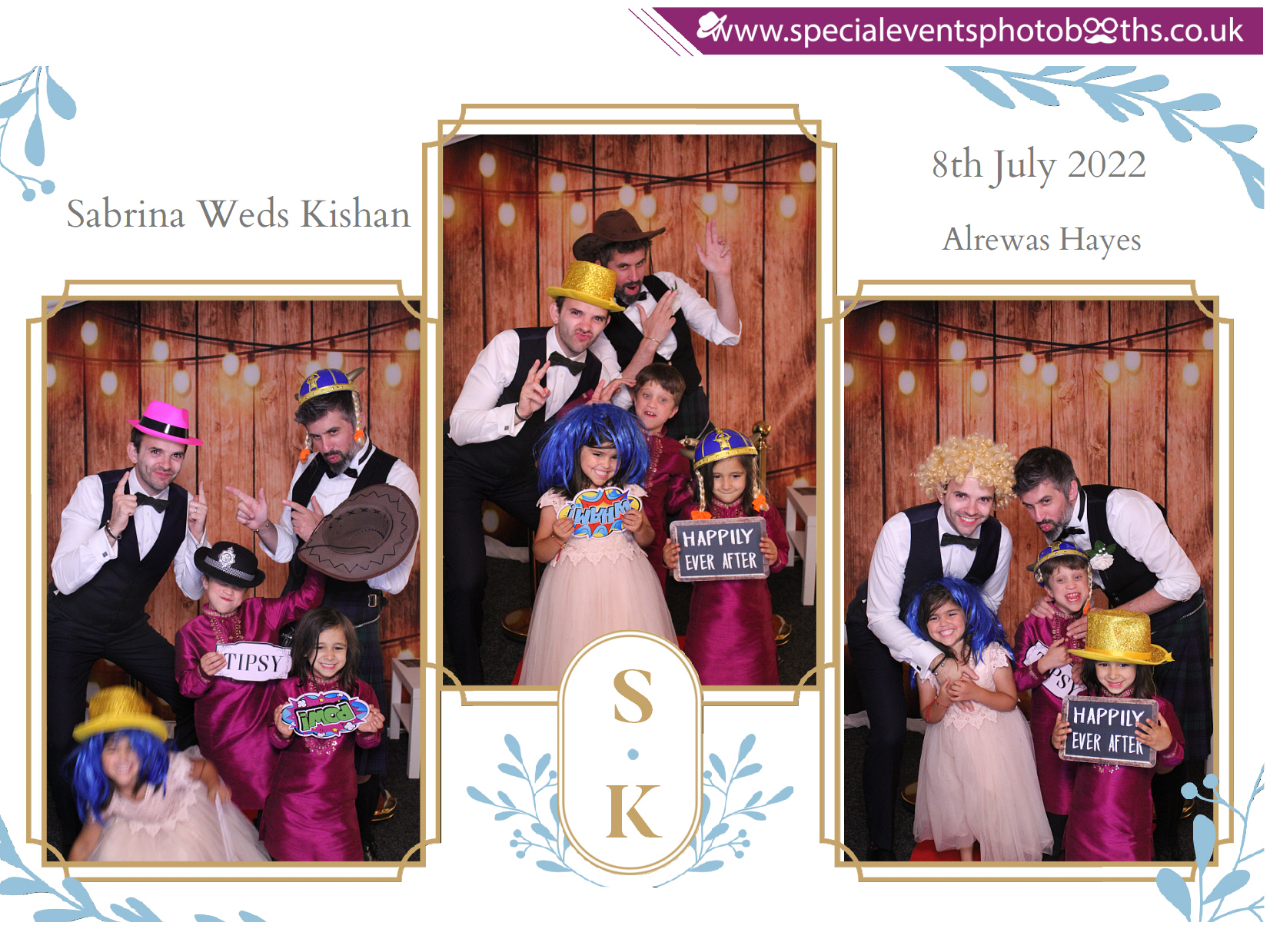 Sabrina Weds Kishan | View more photos from the event at my.specialeventsphotobooths.co.uk/u/SpecialEventsPhotoBooths/Sabrina-Weds-Kishan