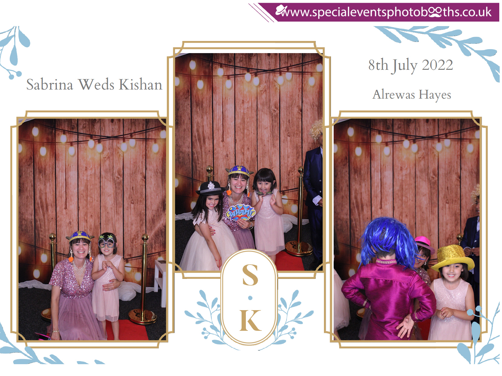 Sabrina Weds Kishan | View more photos from the event at my.specialeventsphotobooths.co.uk/u/SpecialEventsPhotoBooths/Sabrina-Weds-Kishan