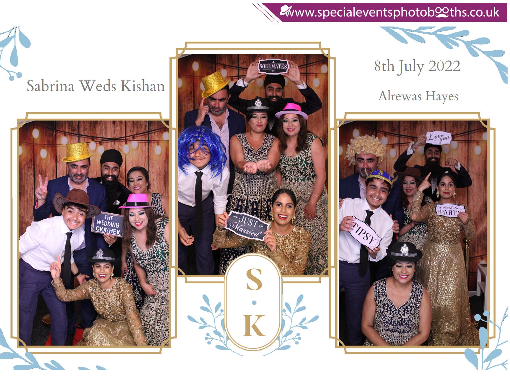 Sabrina Weds Kishan | View more photos from the event at my.specialeventsphotobooths.co.uk/u/SpecialEventsPhotoBooths/Sabrina-Weds-Kishan
