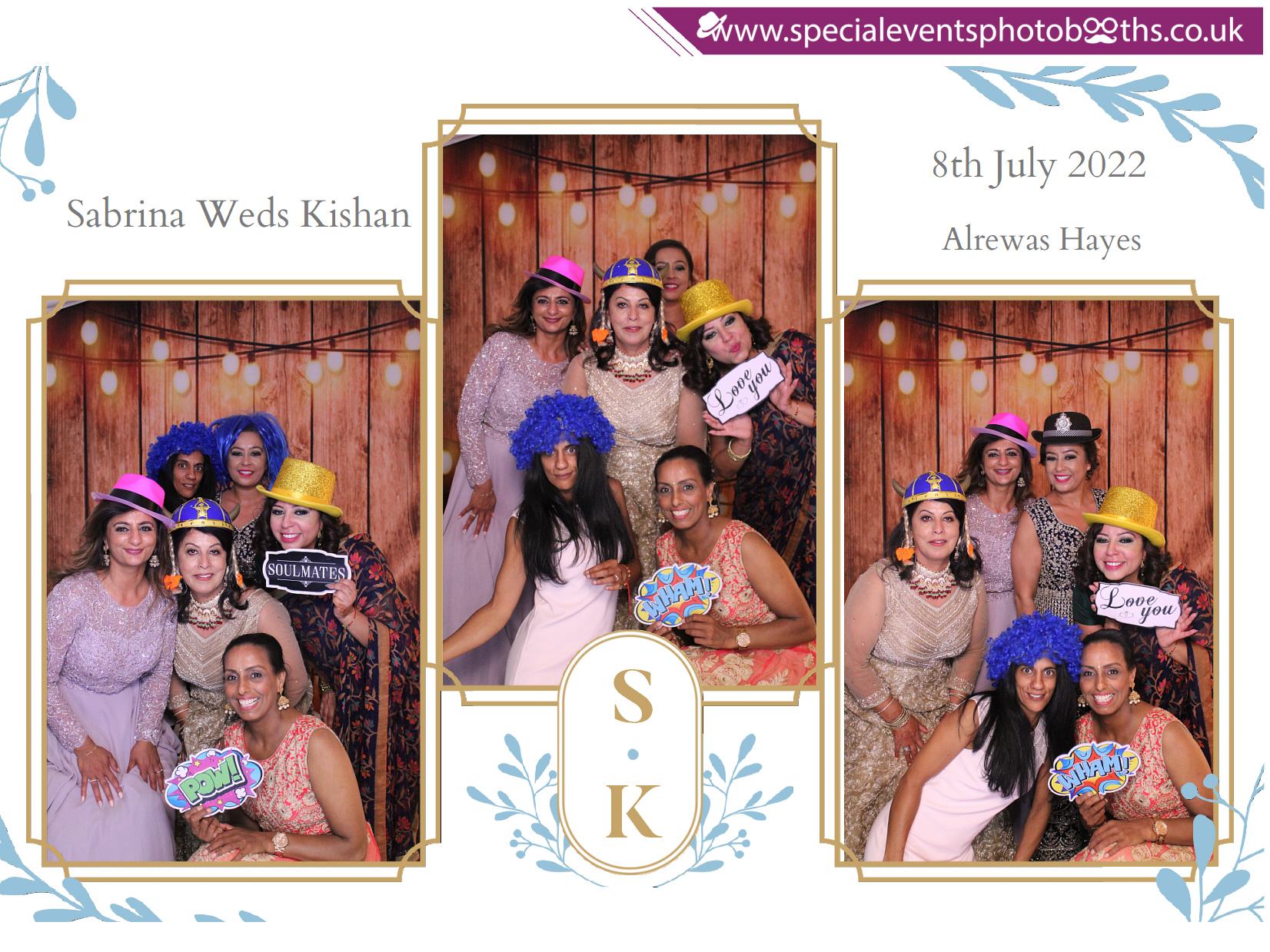 Sabrina Weds Kishan | View more photos from the event at my.specialeventsphotobooths.co.uk/u/SpecialEventsPhotoBooths/Sabrina-Weds-Kishan